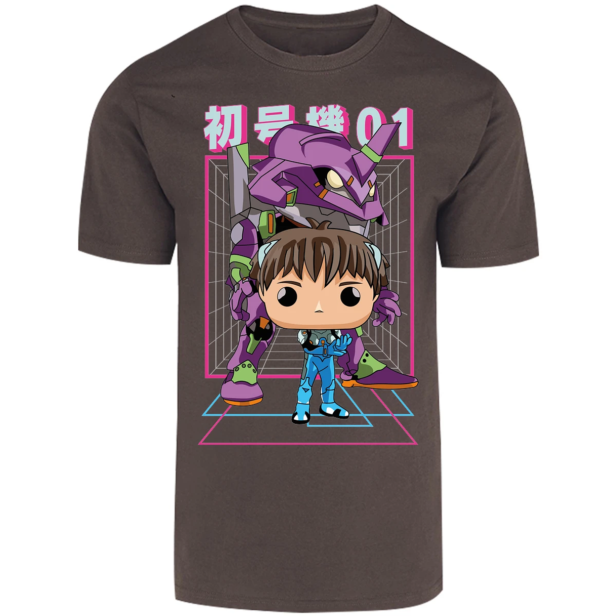 Playera Evangelion Evangelion Funko para Adulto 27