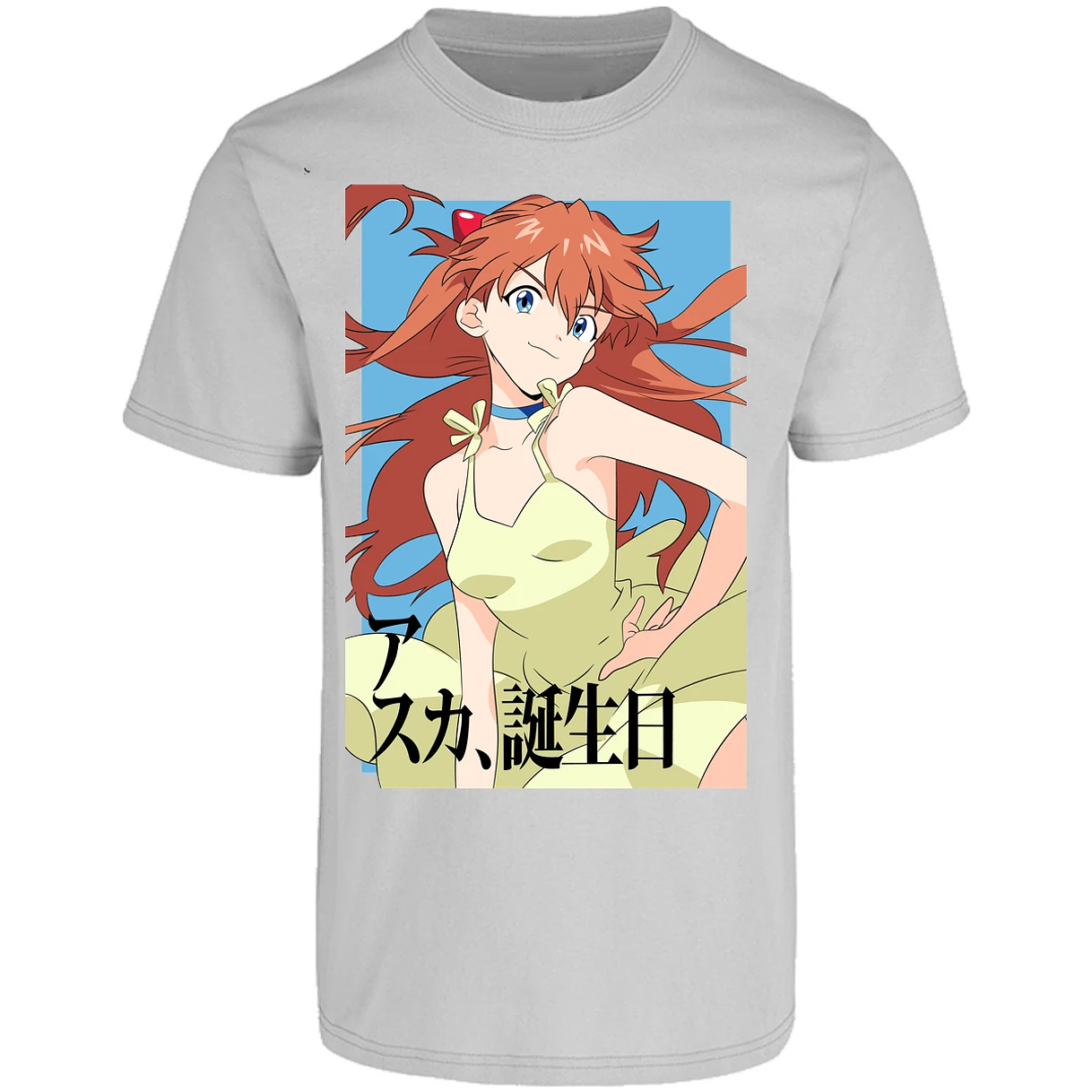 Playera Evangelion Asuka Anime para Adulto 19