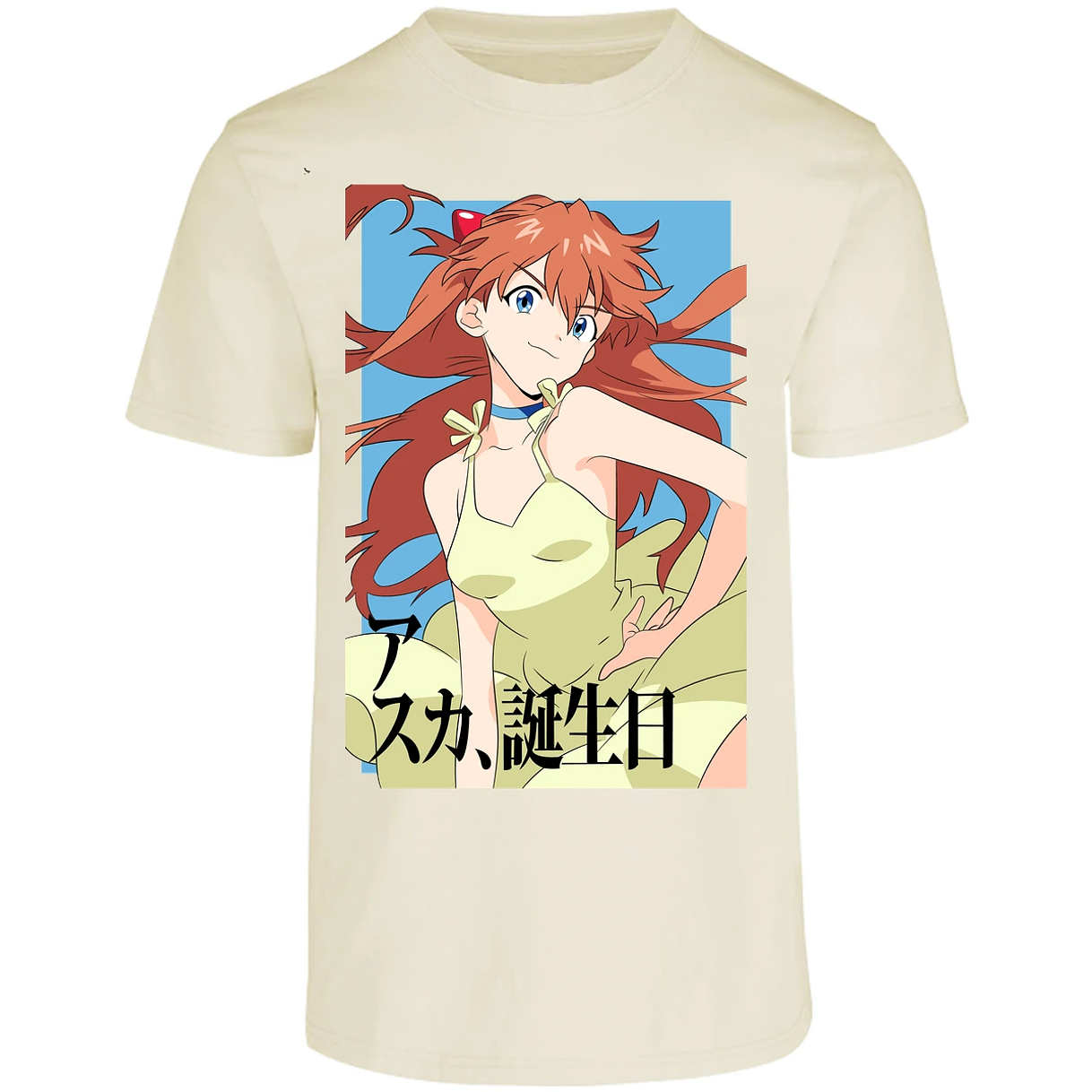 Playera Evangelion Asuka Anime para Adulto 29