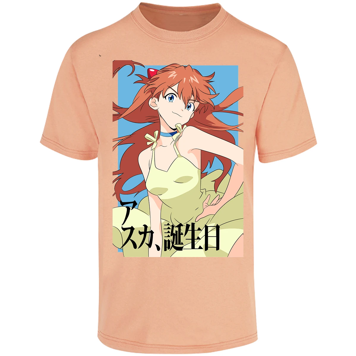 Playera Evangelion Asuka Anime para Adulto 33