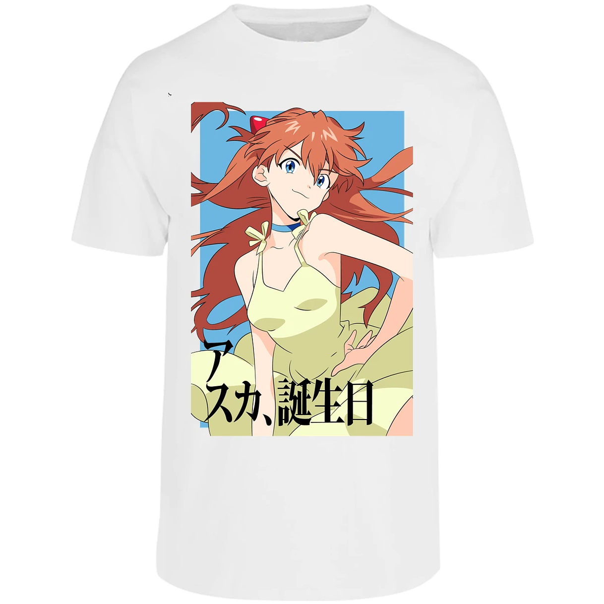Playera Evangelion Asuka Anime para Adulto 37