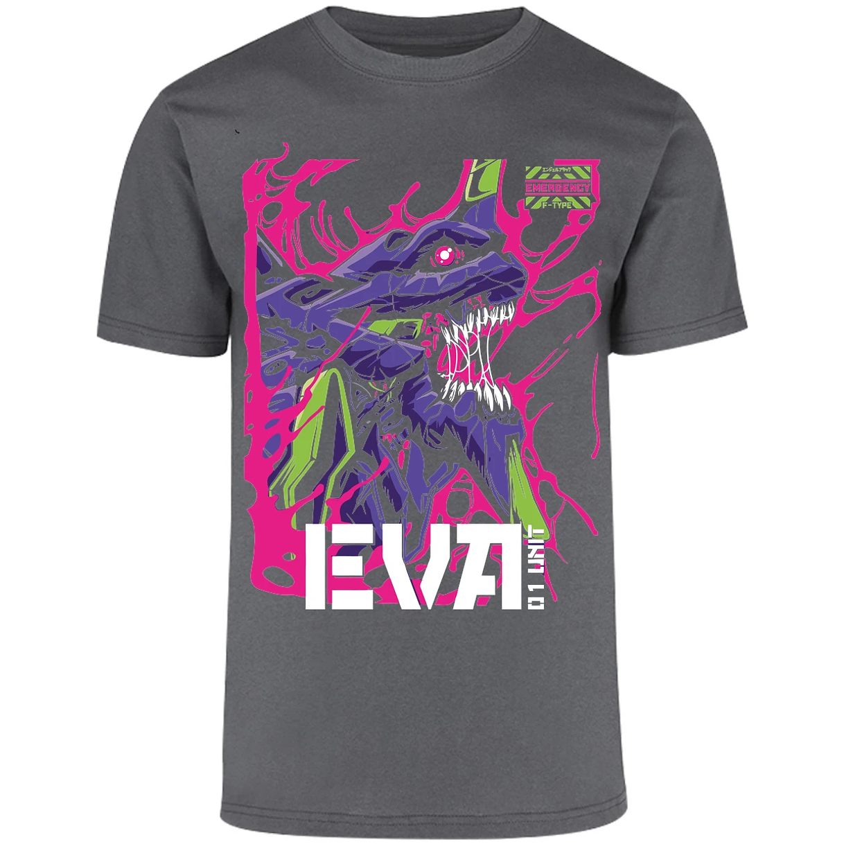 Playera Evangelion Eva1 para Adulto 1