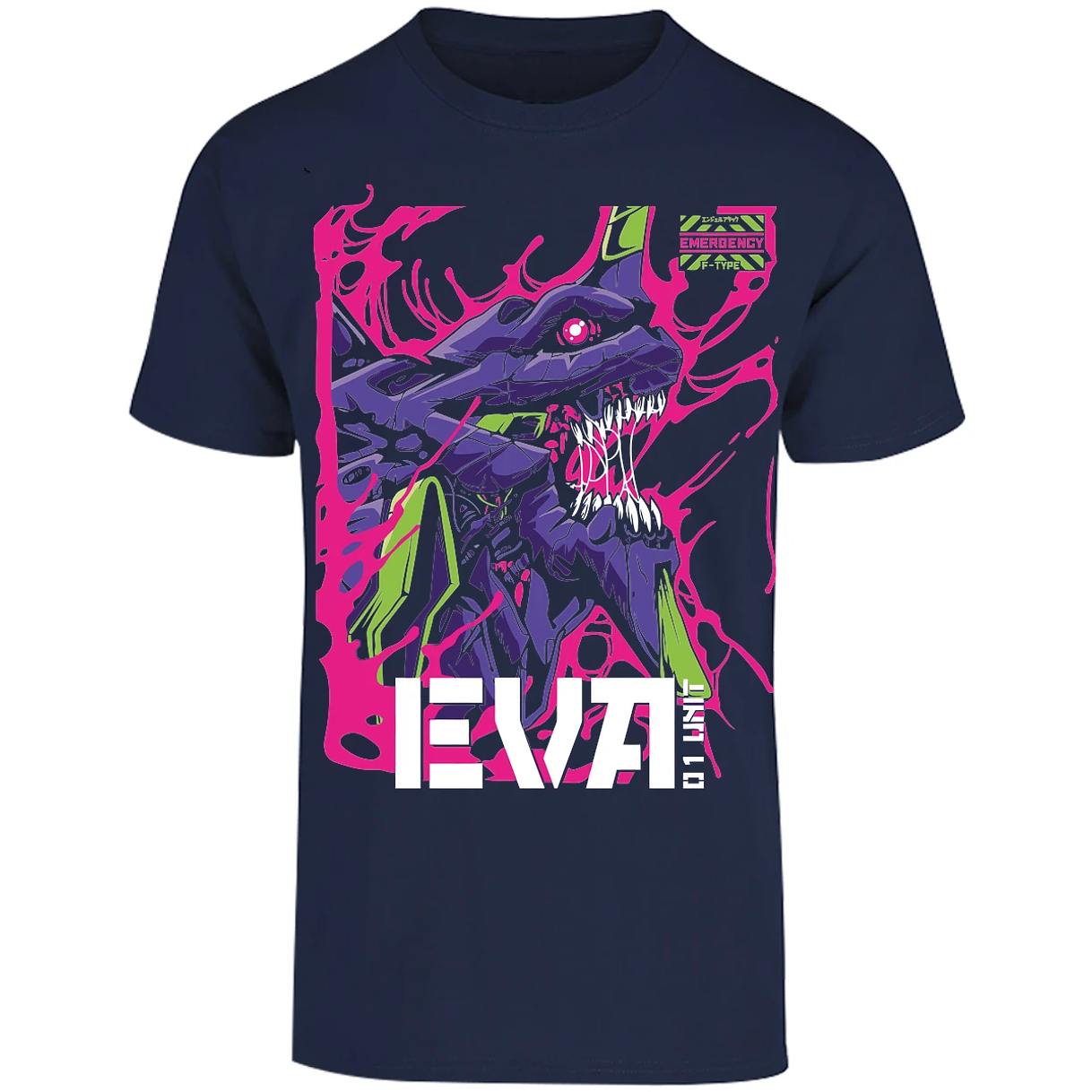 Playera Evangelion Eva1 para Adulto 2