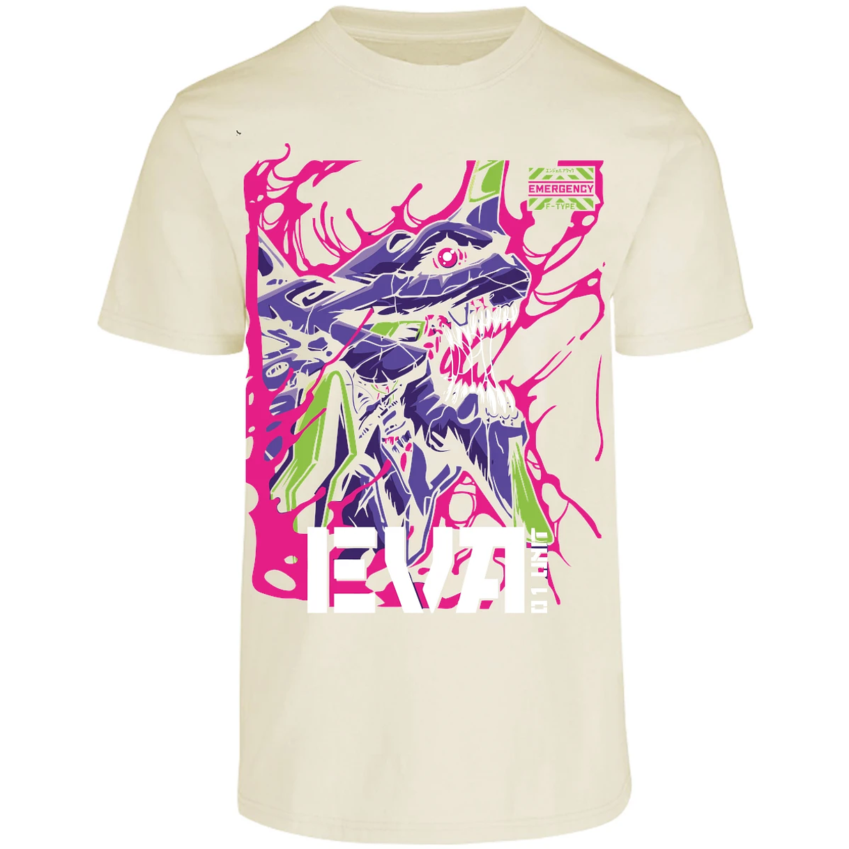 Playera Evangelion Eva1 para Adulto 3
