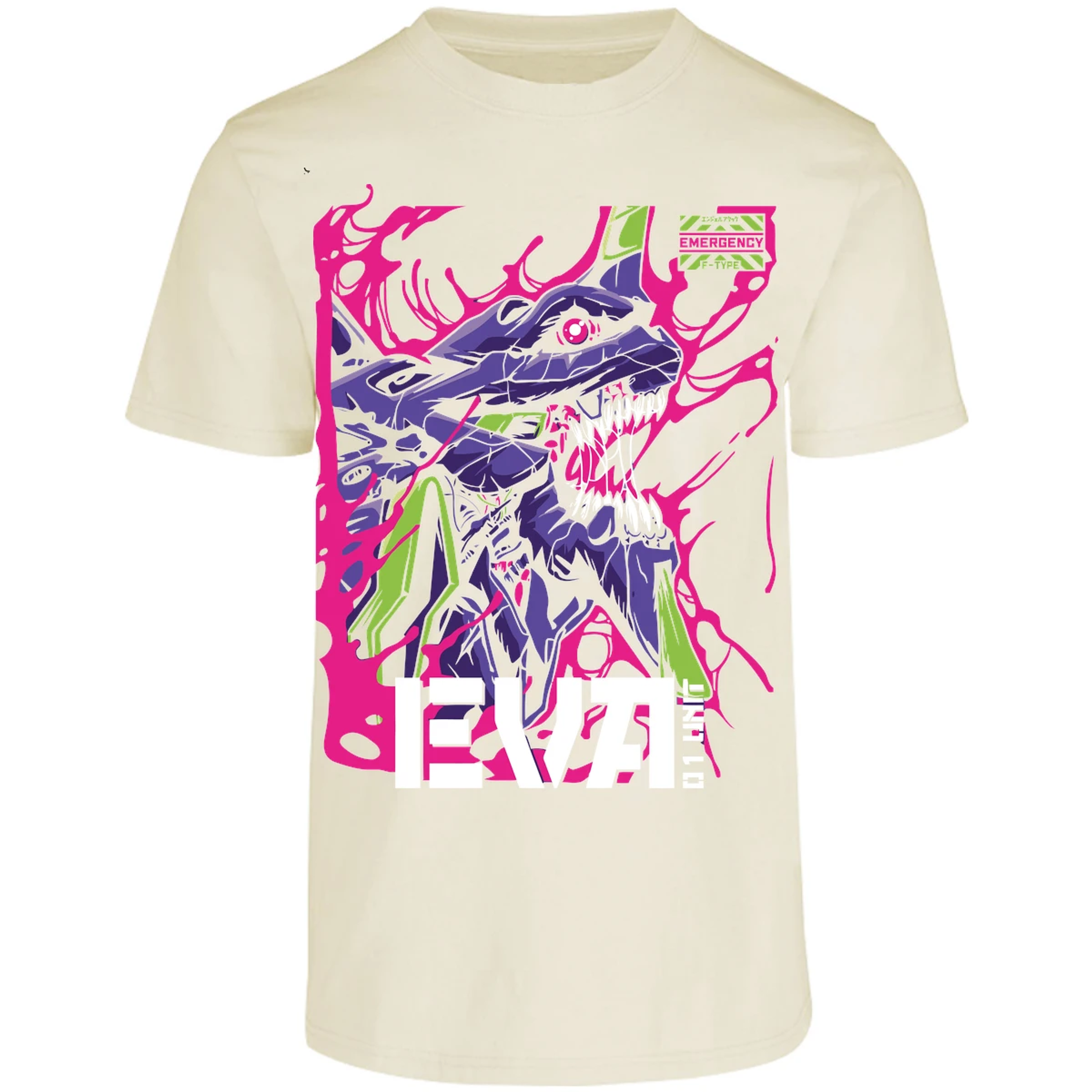 Playera Evangelion Eva1 para Adulto 3