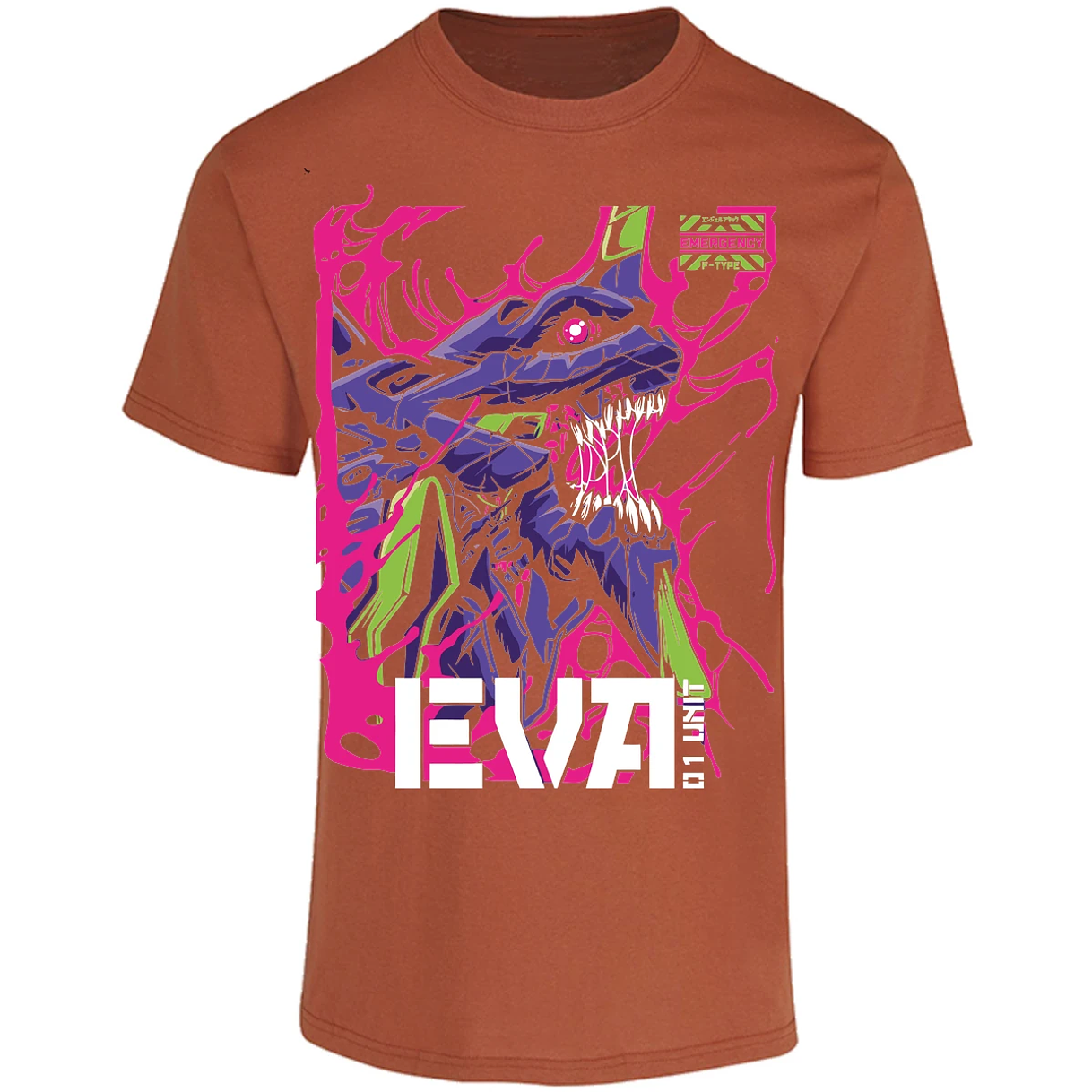 Playera Evangelion Eva1 para Adulto 5