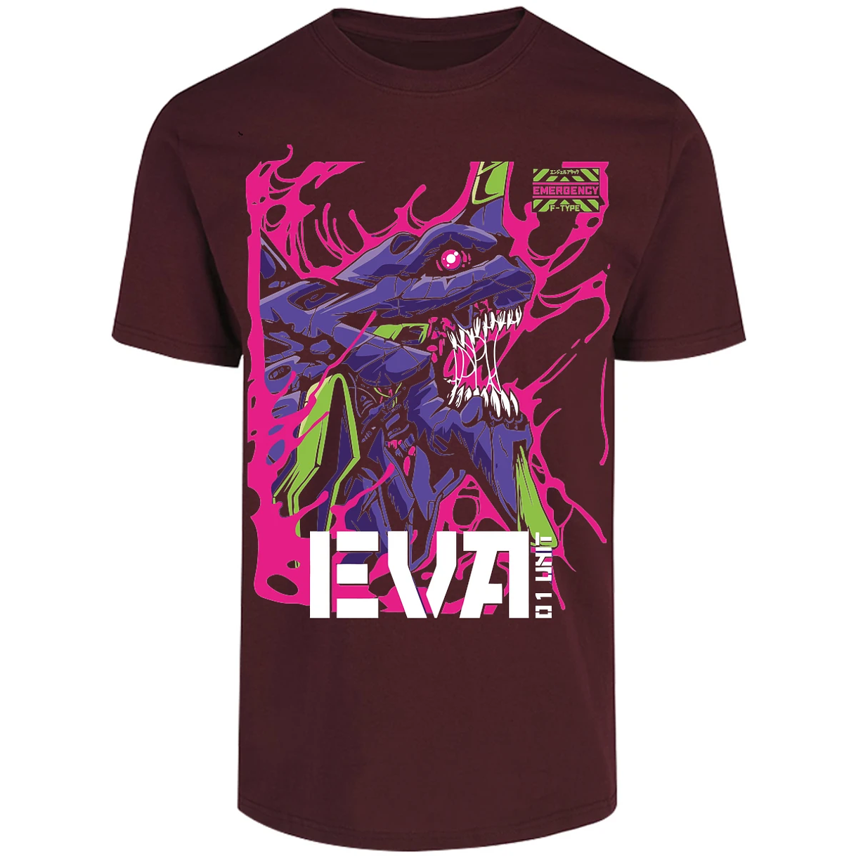 Playera Evangelion Eva1 para Adulto 6