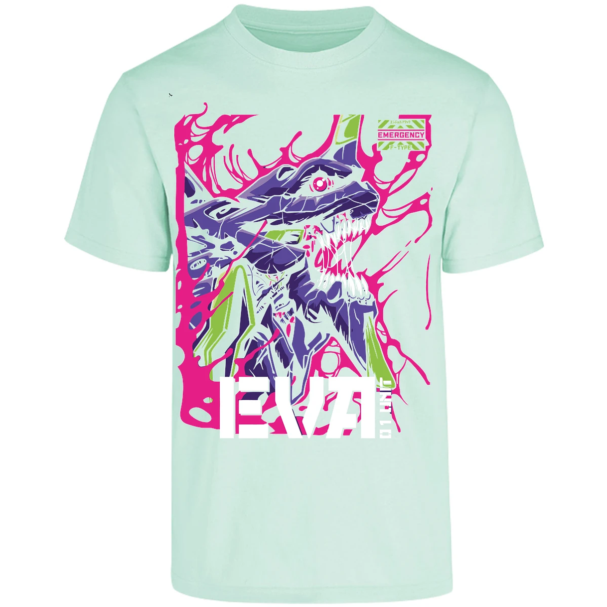 Playera Evangelion Eva1 para Adulto 7