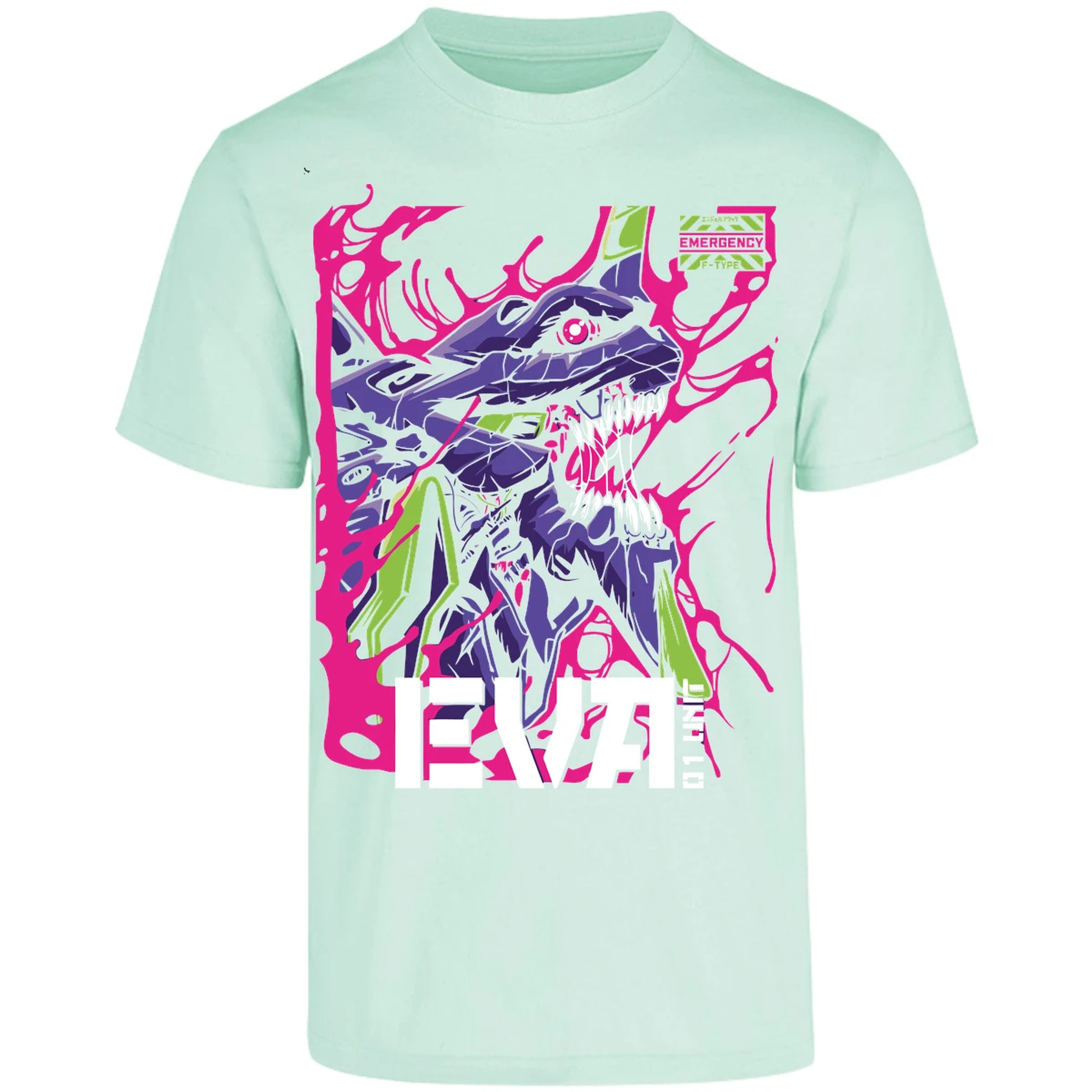Playera Evangelion Eva1 para Adulto 7