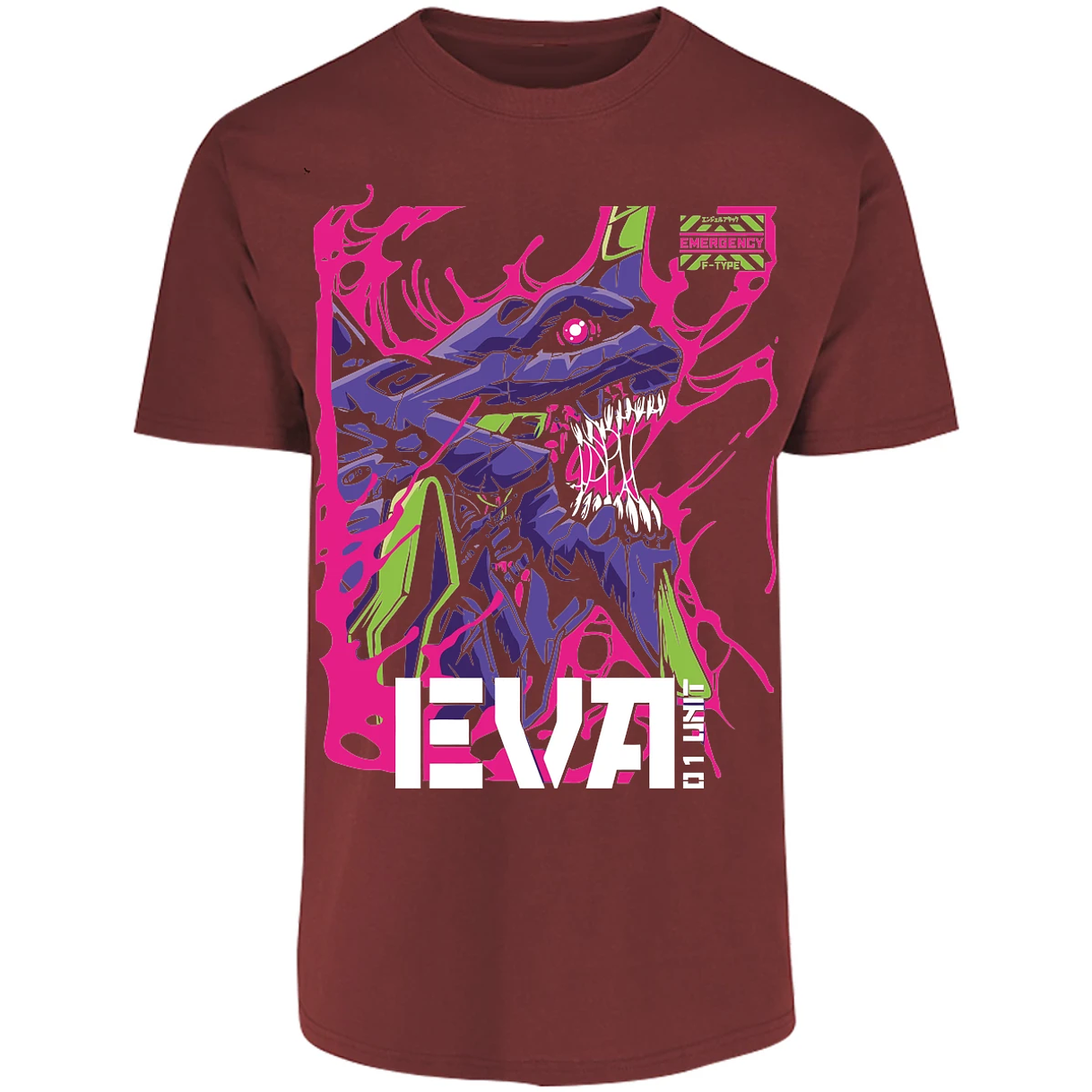 Playera Evangelion Eva1 para Adulto 15