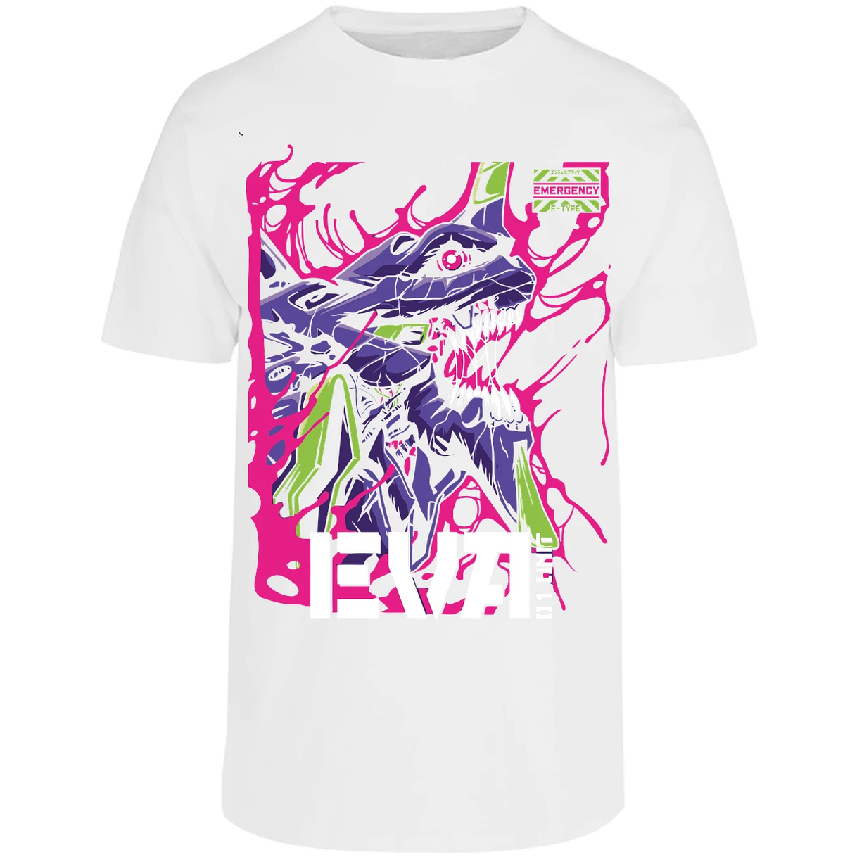 Playera Evangelion Eva1 para Adulto 18