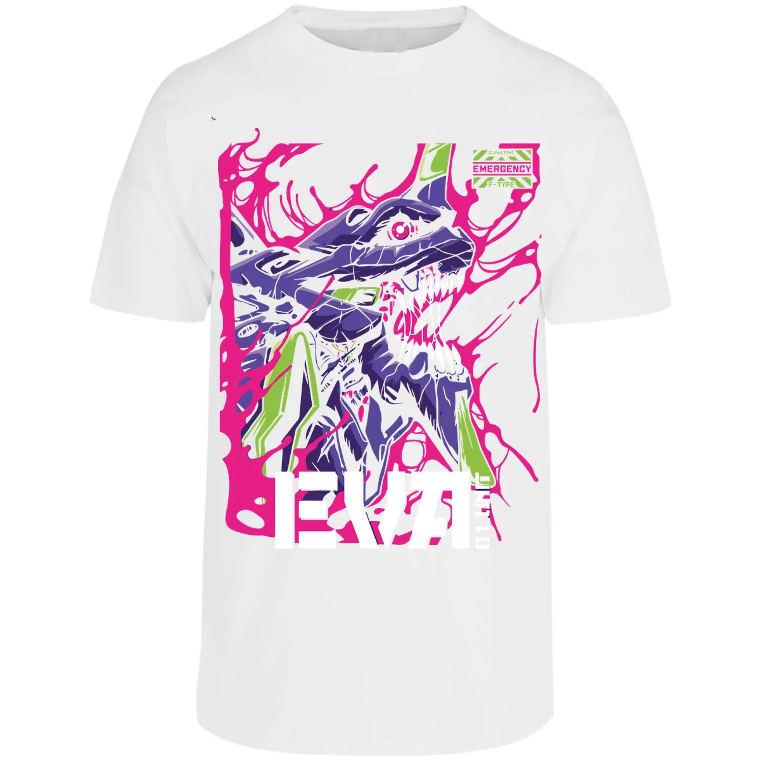 Playera Evangelion Eva1 para Adulto 18