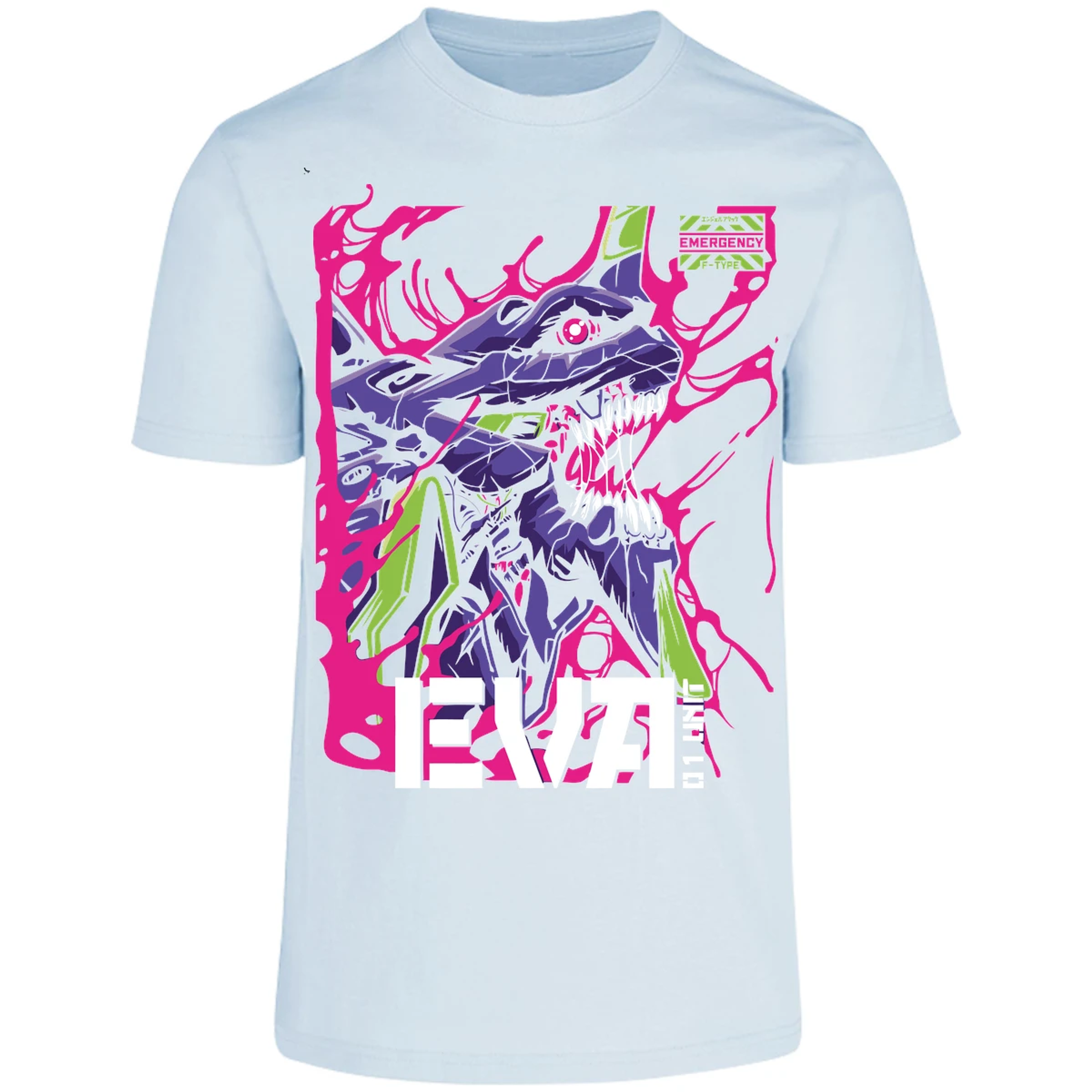 Playera Evangelion Eva1 para Adulto 20