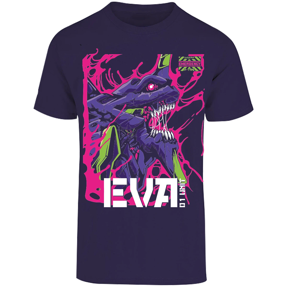 Playera Evangelion Eva1 para Adulto 21