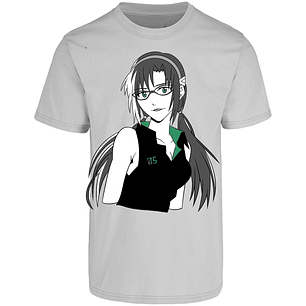 Playera Evangelion Mary Makinami Simple para Adulto