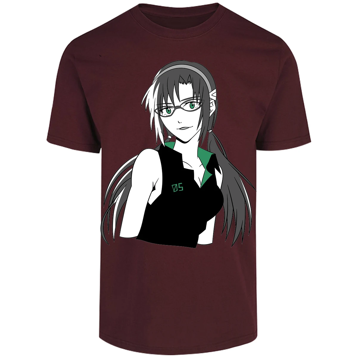Playera Evangelion Mary Makinami Simple para Adulto 2