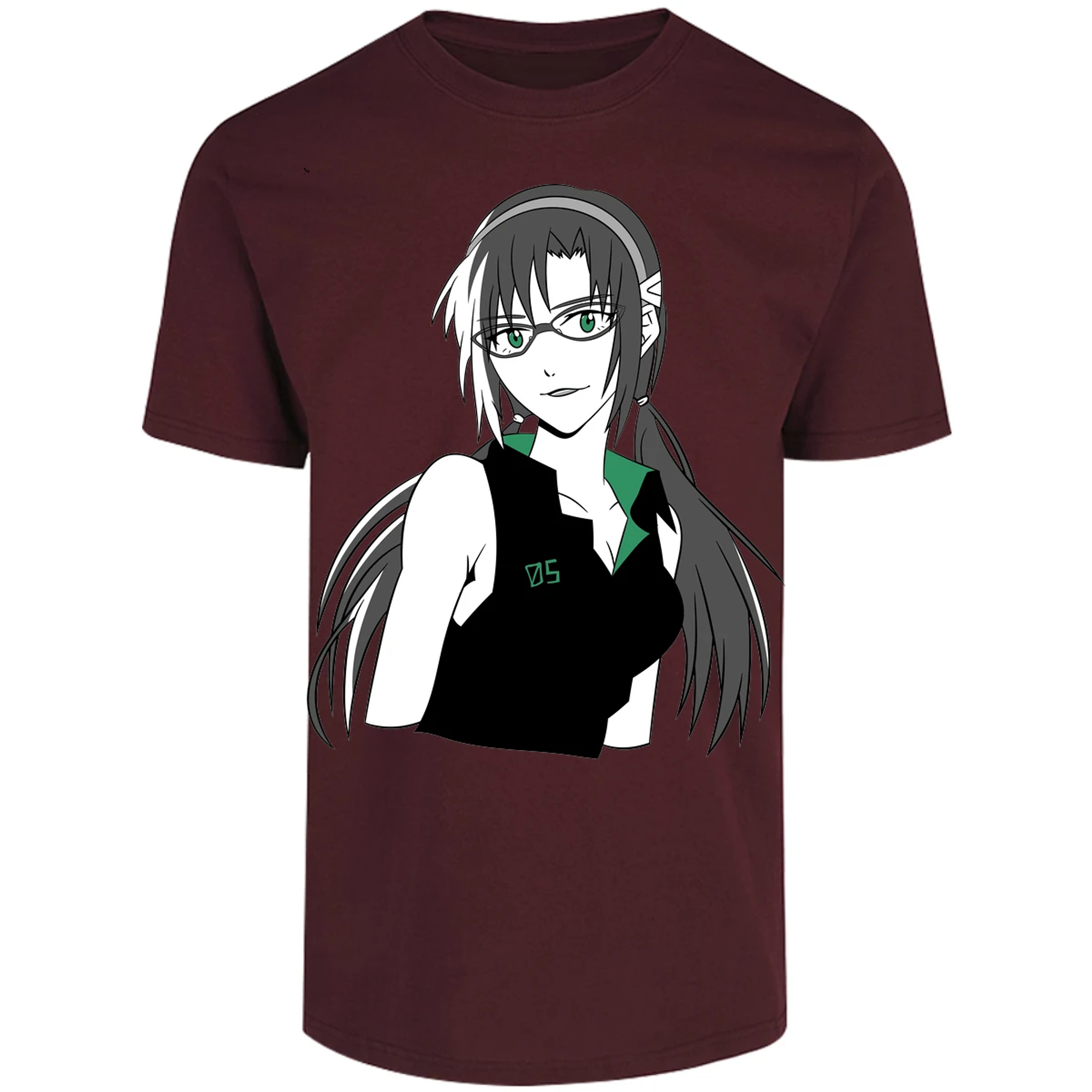 Playera Evangelion Mary Makinami Simple para Adulto 2
