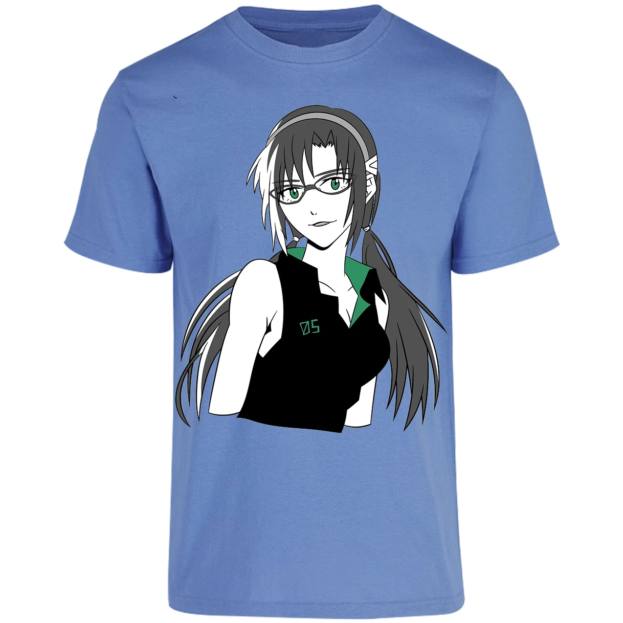 Playera Evangelion Mary Makinami Simple para Adulto 3