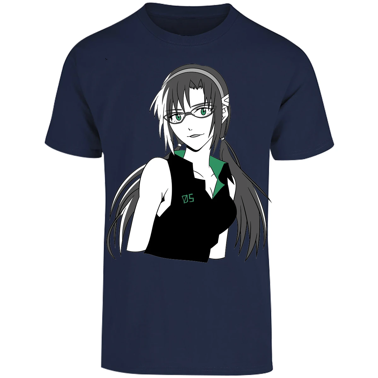 Playera Evangelion Mary Makinami Simple para Adulto 4