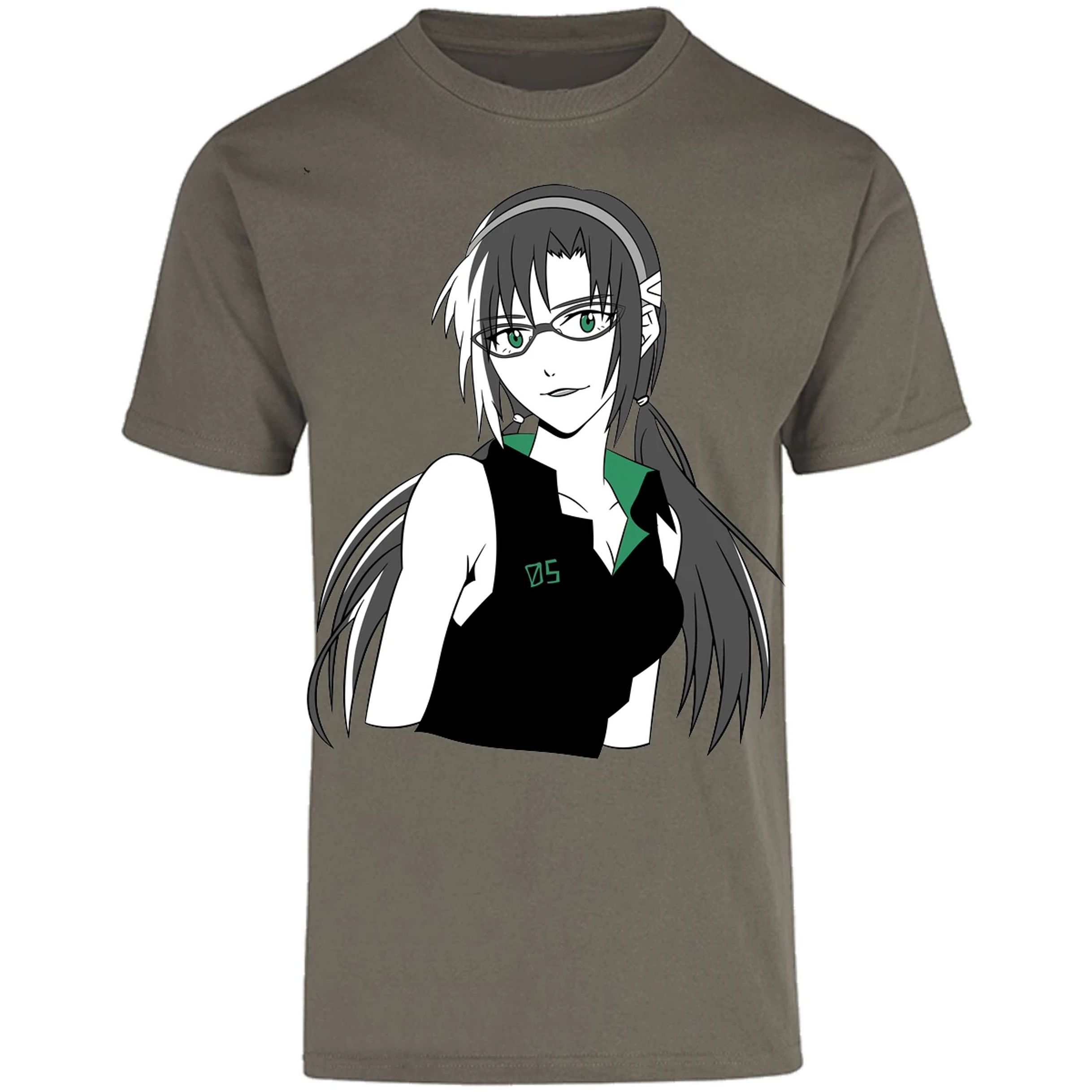 Playera Evangelion Mary Makinami Simple para Adulto 5