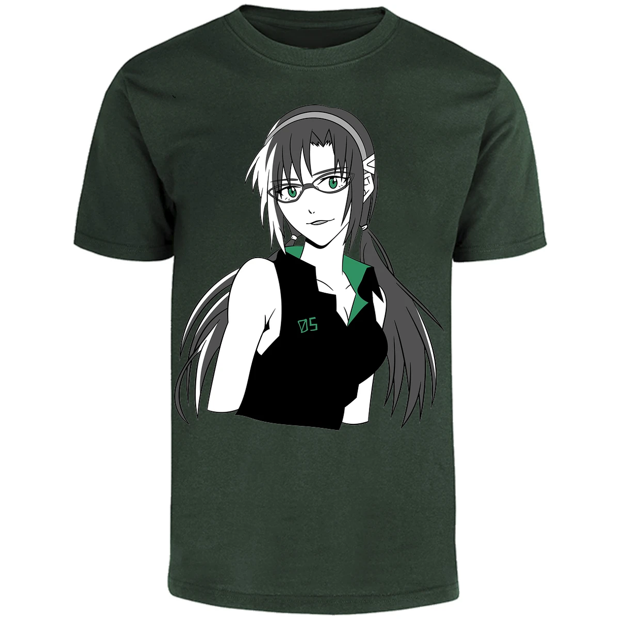 Playera Evangelion Mary Makinami Simple para Adulto 6