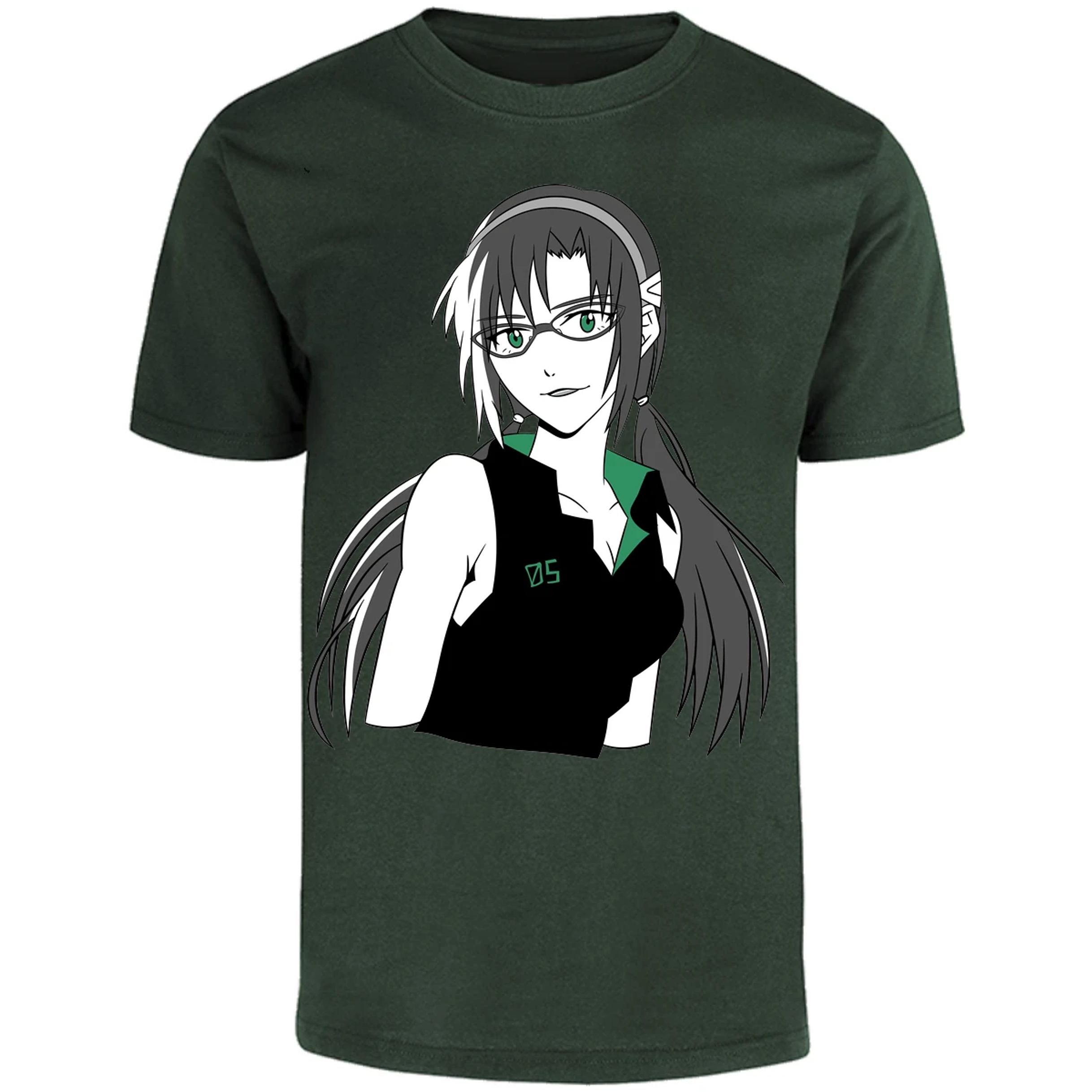 Playera Evangelion Mary Makinami Simple para Adulto 6