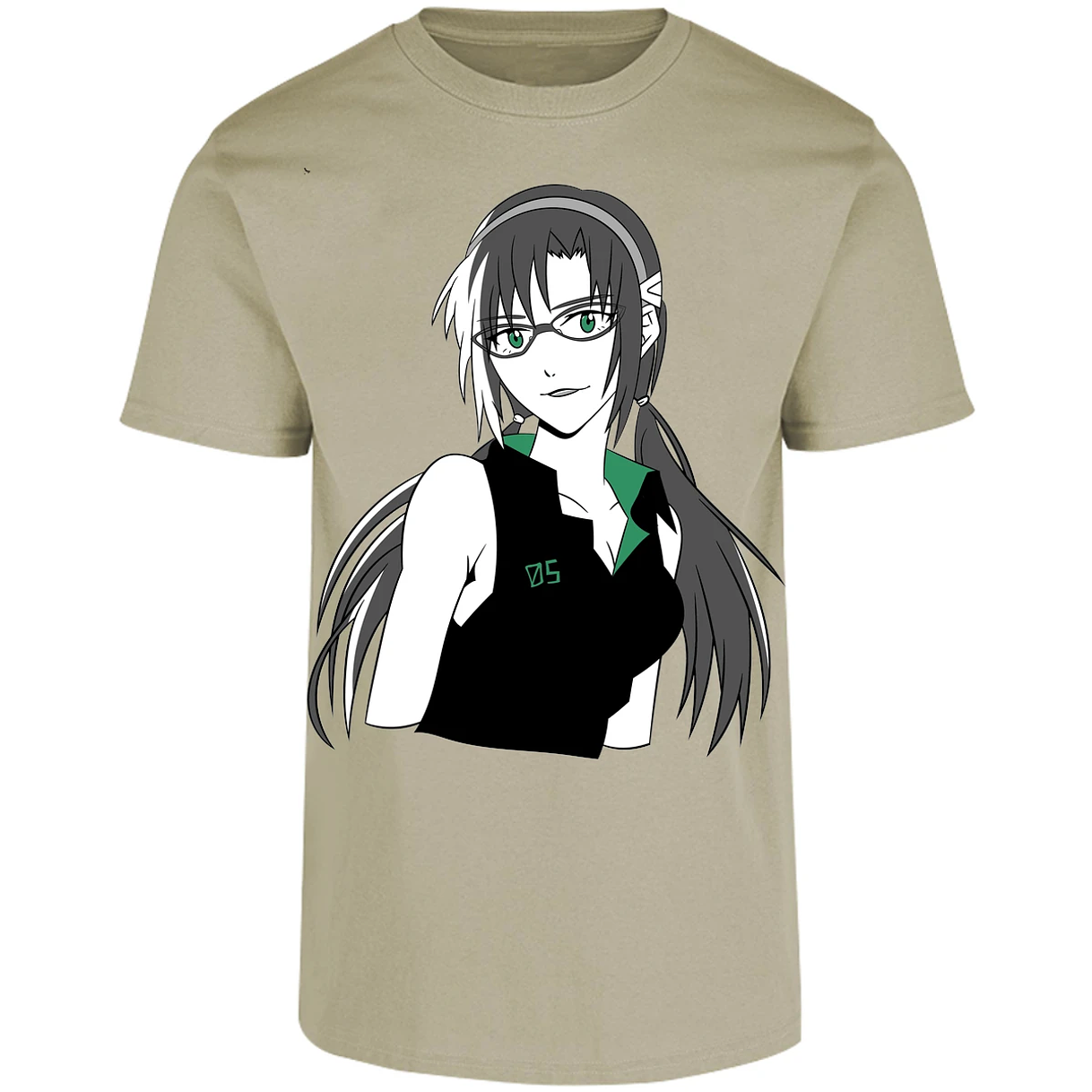 Playera Evangelion Mary Makinami Simple para Adulto 7