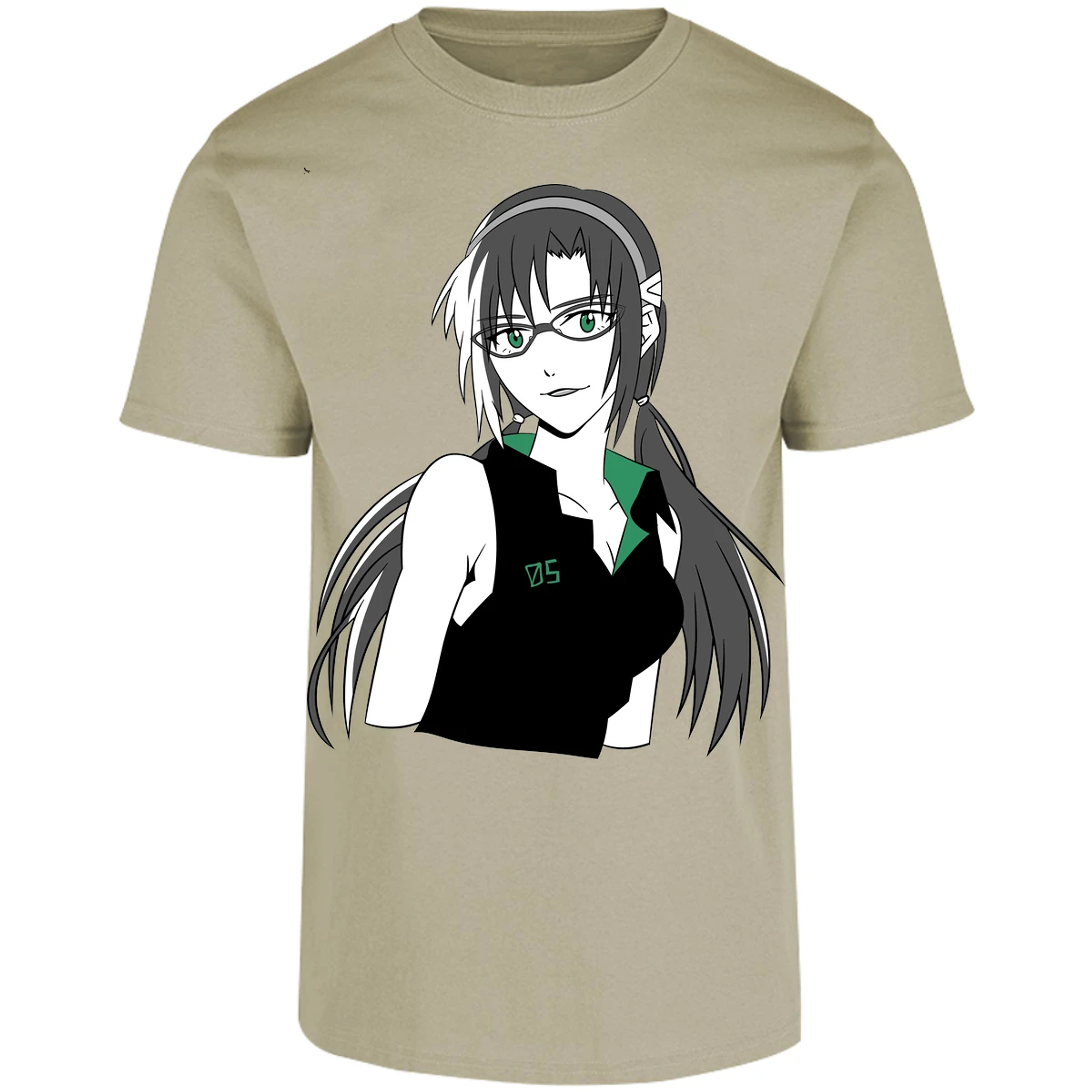 Playera Evangelion Mary Makinami Simple para Adulto 7