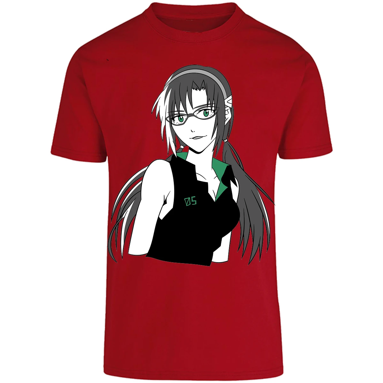 Playera Evangelion Mary Makinami Simple para Adulto 10