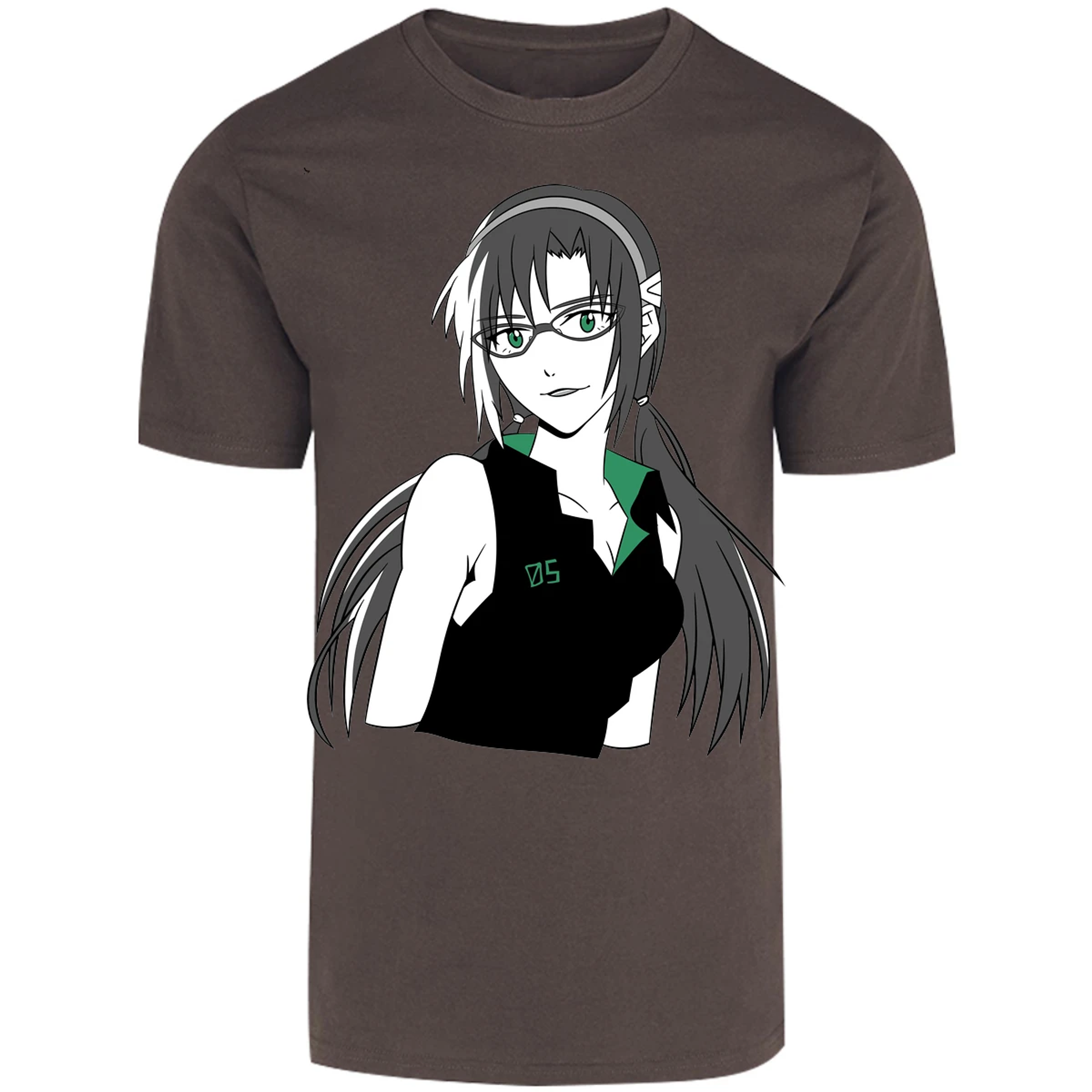 Playera Evangelion Mary Makinami Simple para Adulto 11