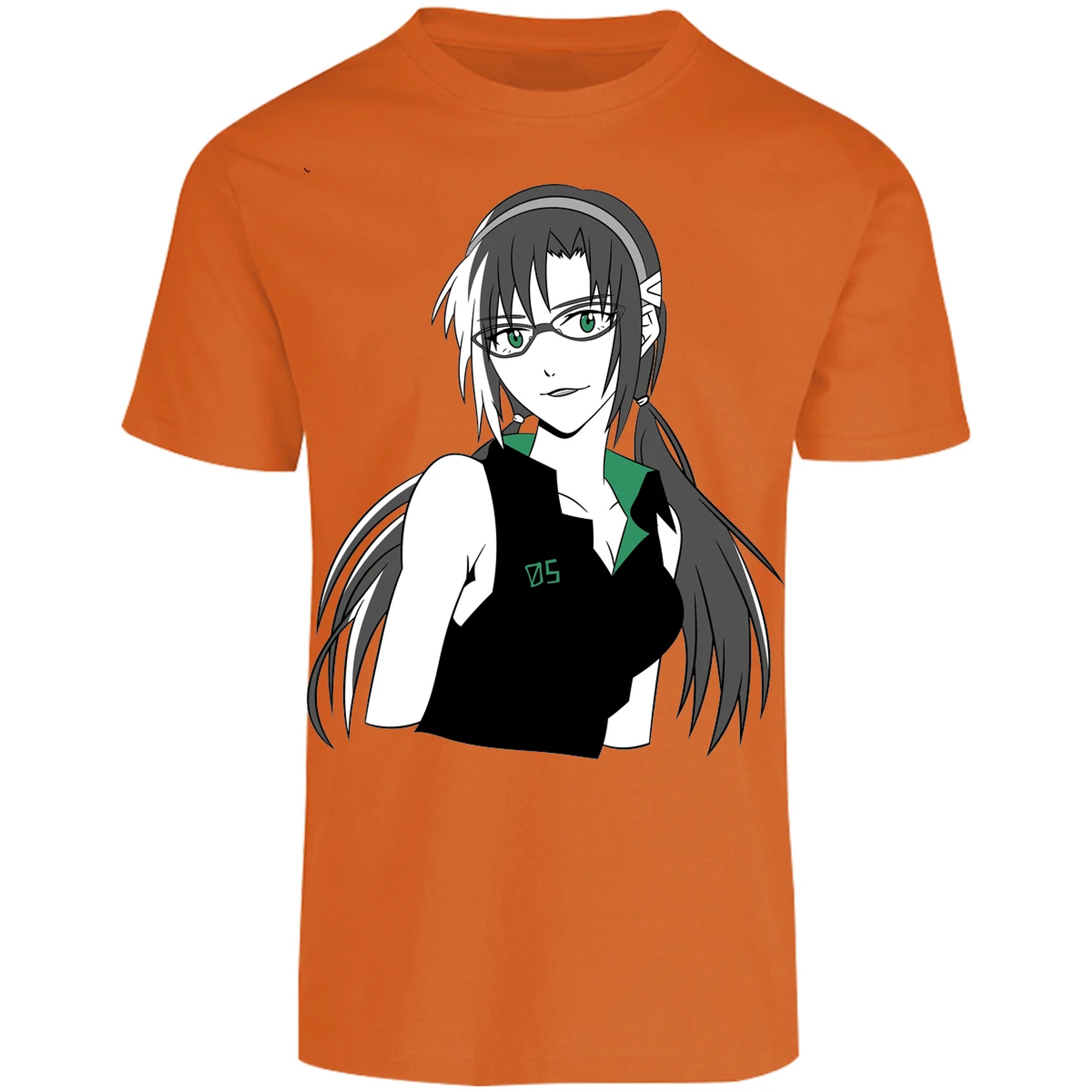 Playera Evangelion Mary Makinami Simple para Adulto 13