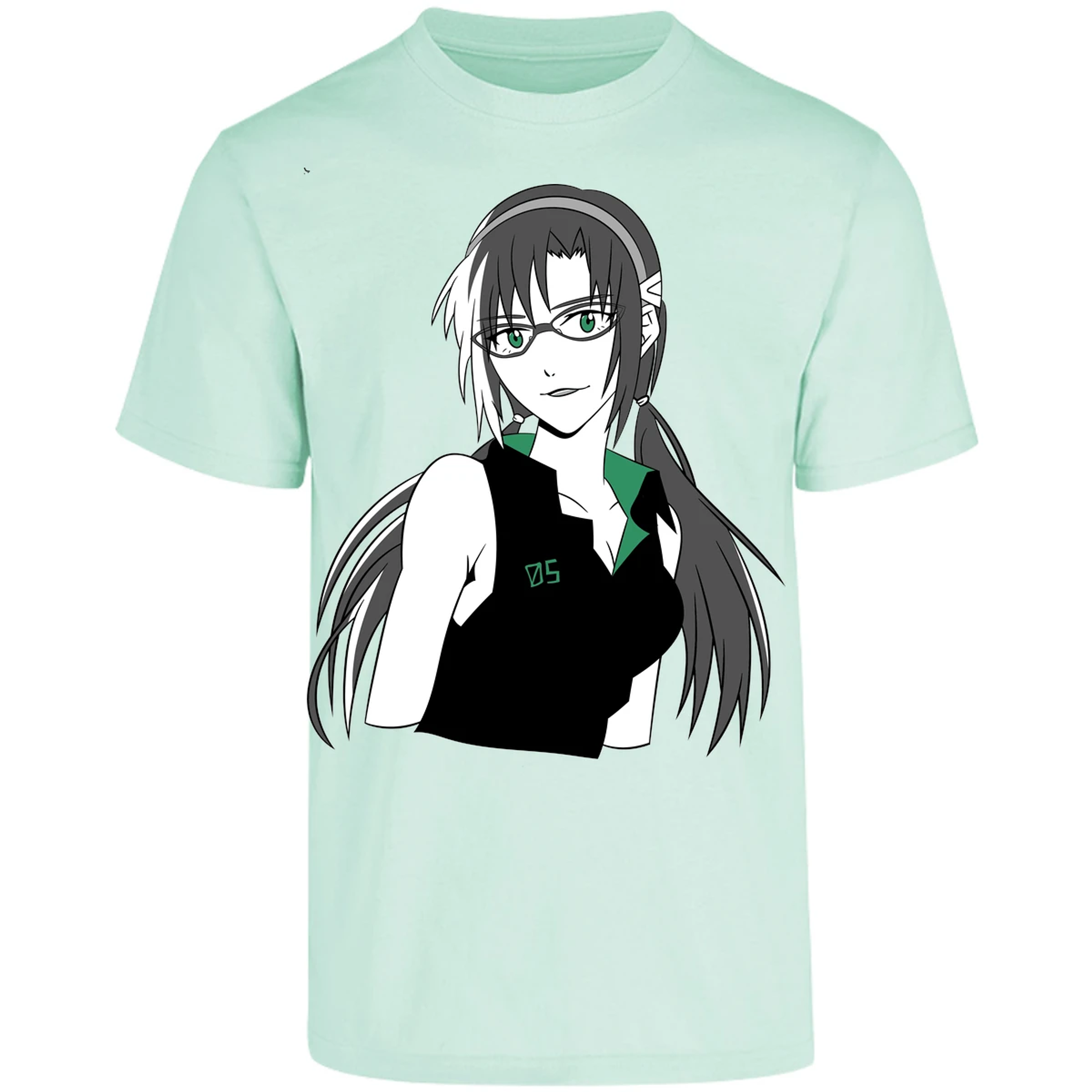 Playera Evangelion Mary Makinami Simple para Adulto 14