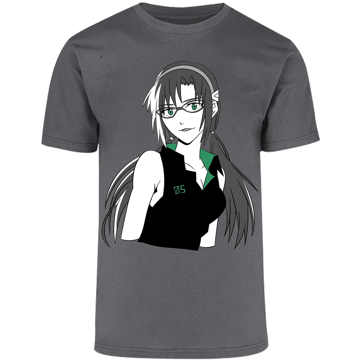 Playera Evangelion Mary Makinami Simple para Adulto 16