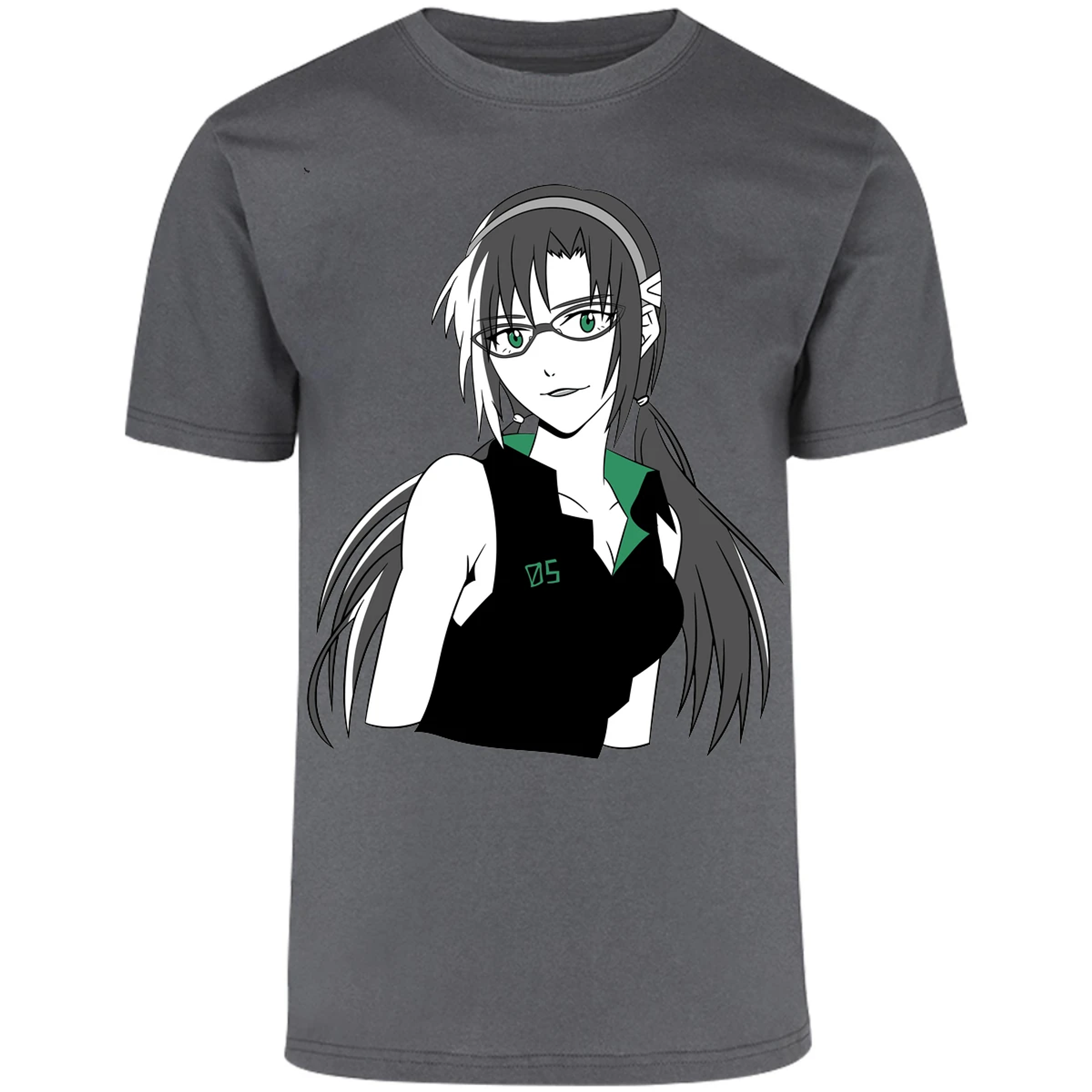 Playera Evangelion Mary Makinami Simple para Adulto 16
