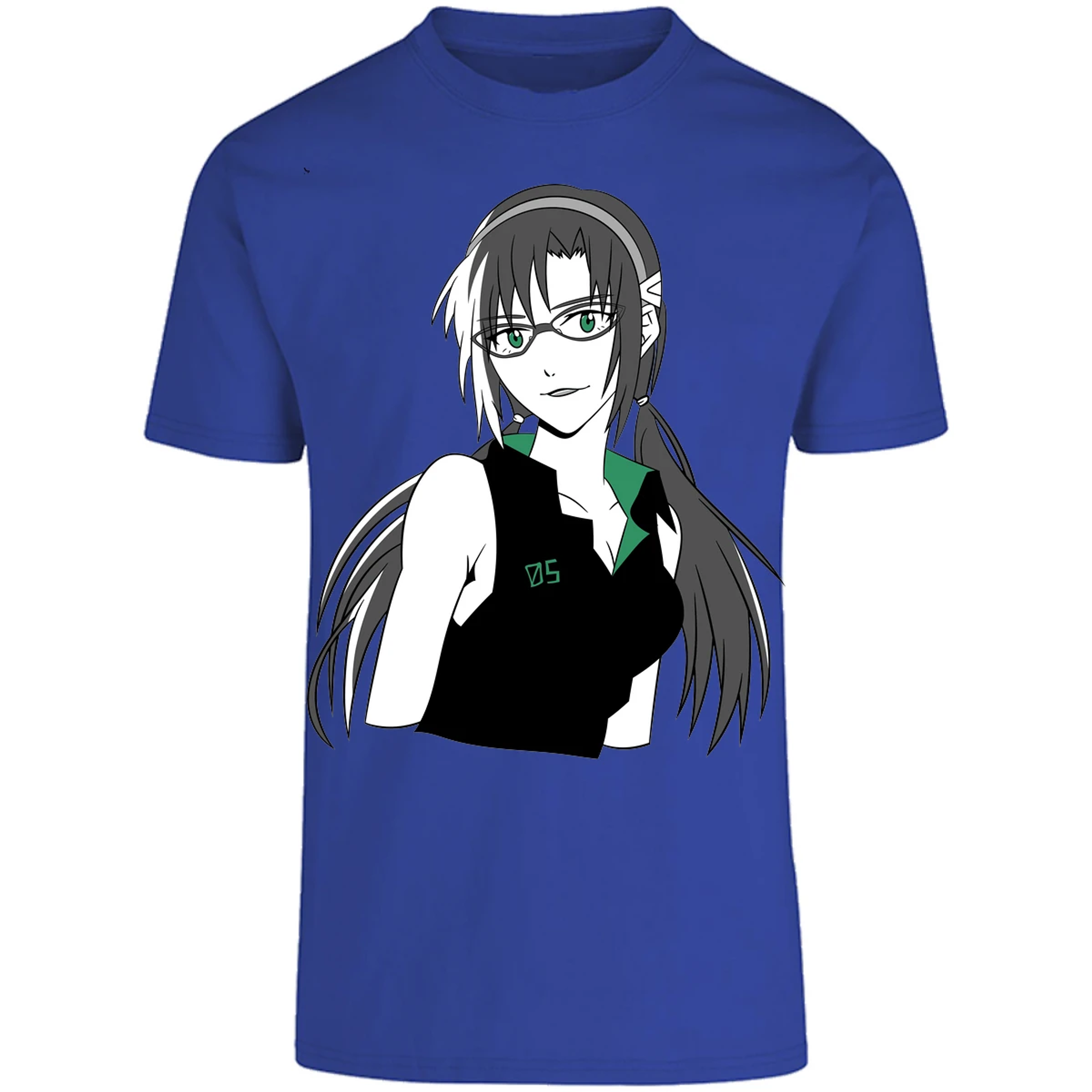 Playera Evangelion Mary Makinami Simple para Adulto 17