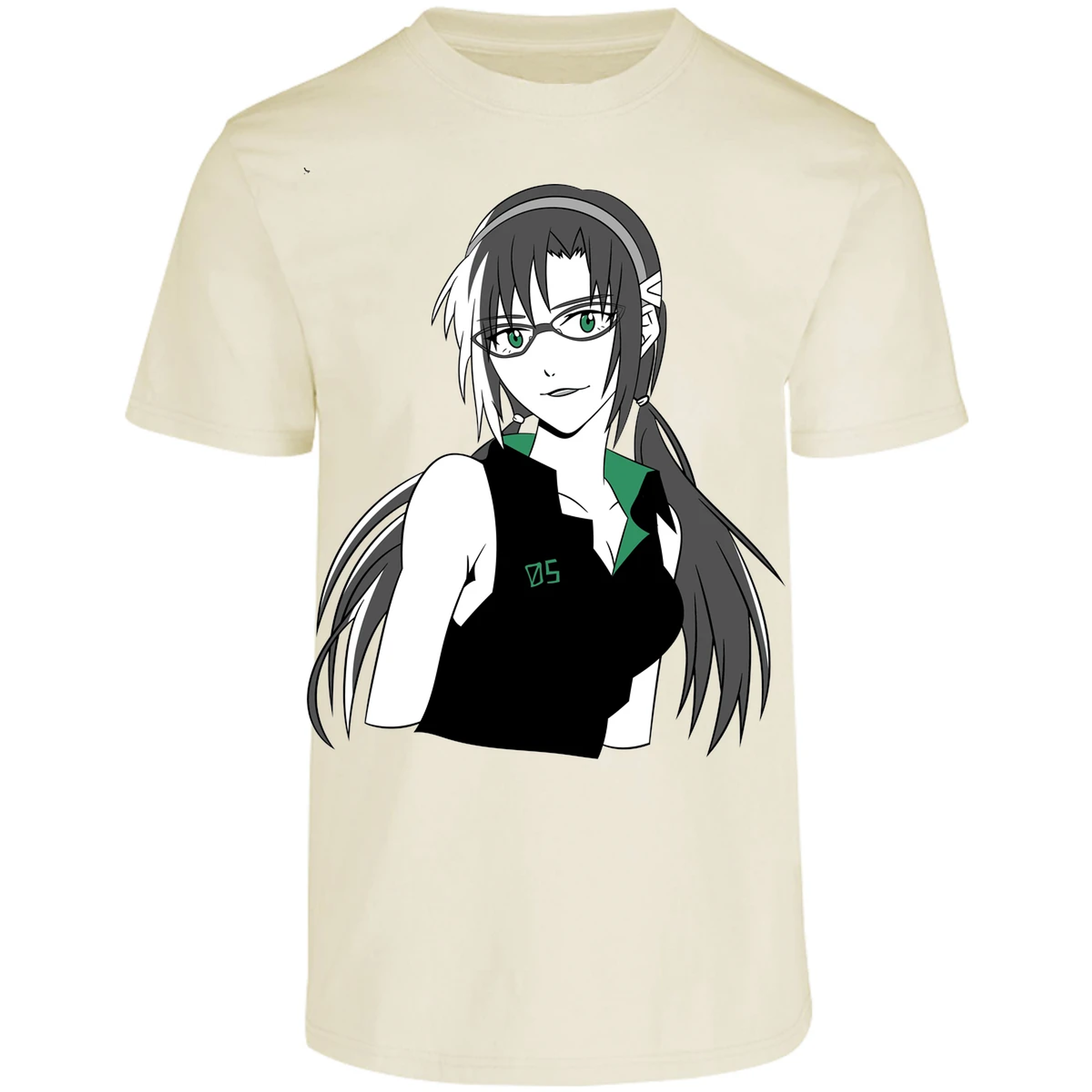 Playera Evangelion Mary Makinami Simple para Adulto 20