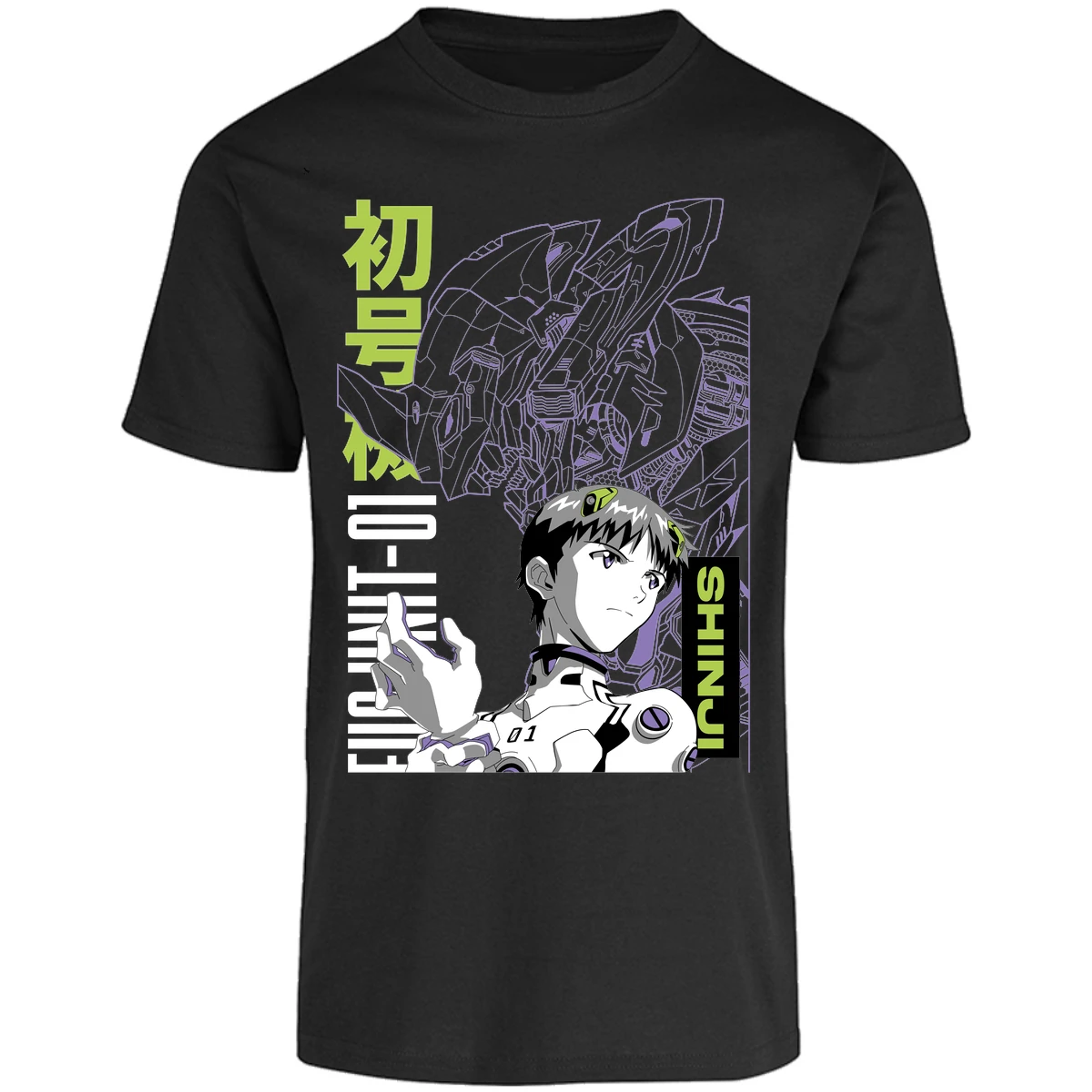 Playera Evangelion Shinji para Adulto 28
