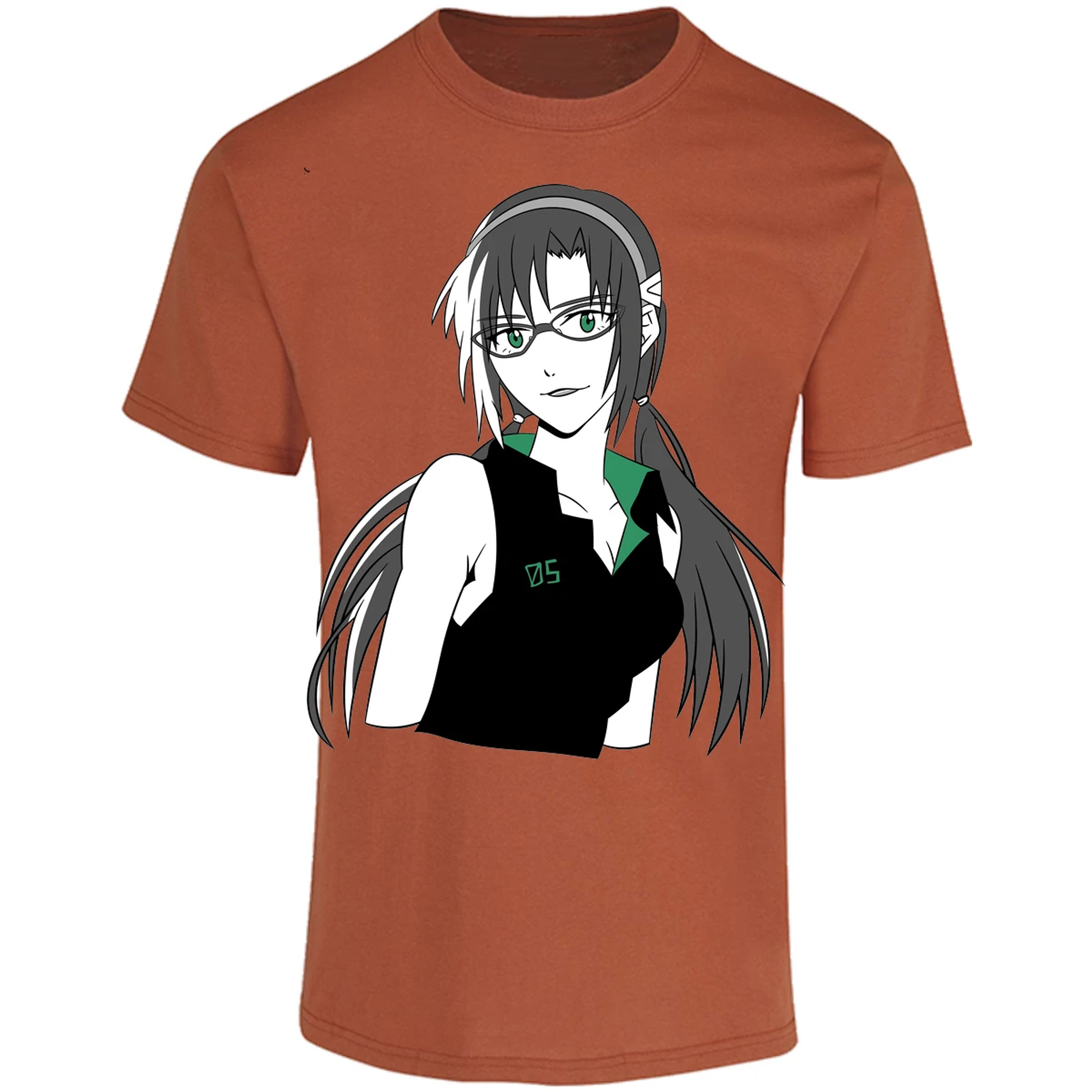 Playera Evangelion Mary Makinami Simple para Adulto 24