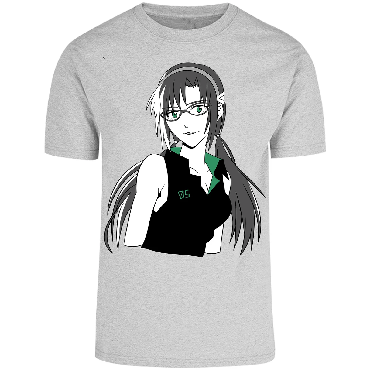Playera Evangelion Mary Makinami Simple para Adulto 25
