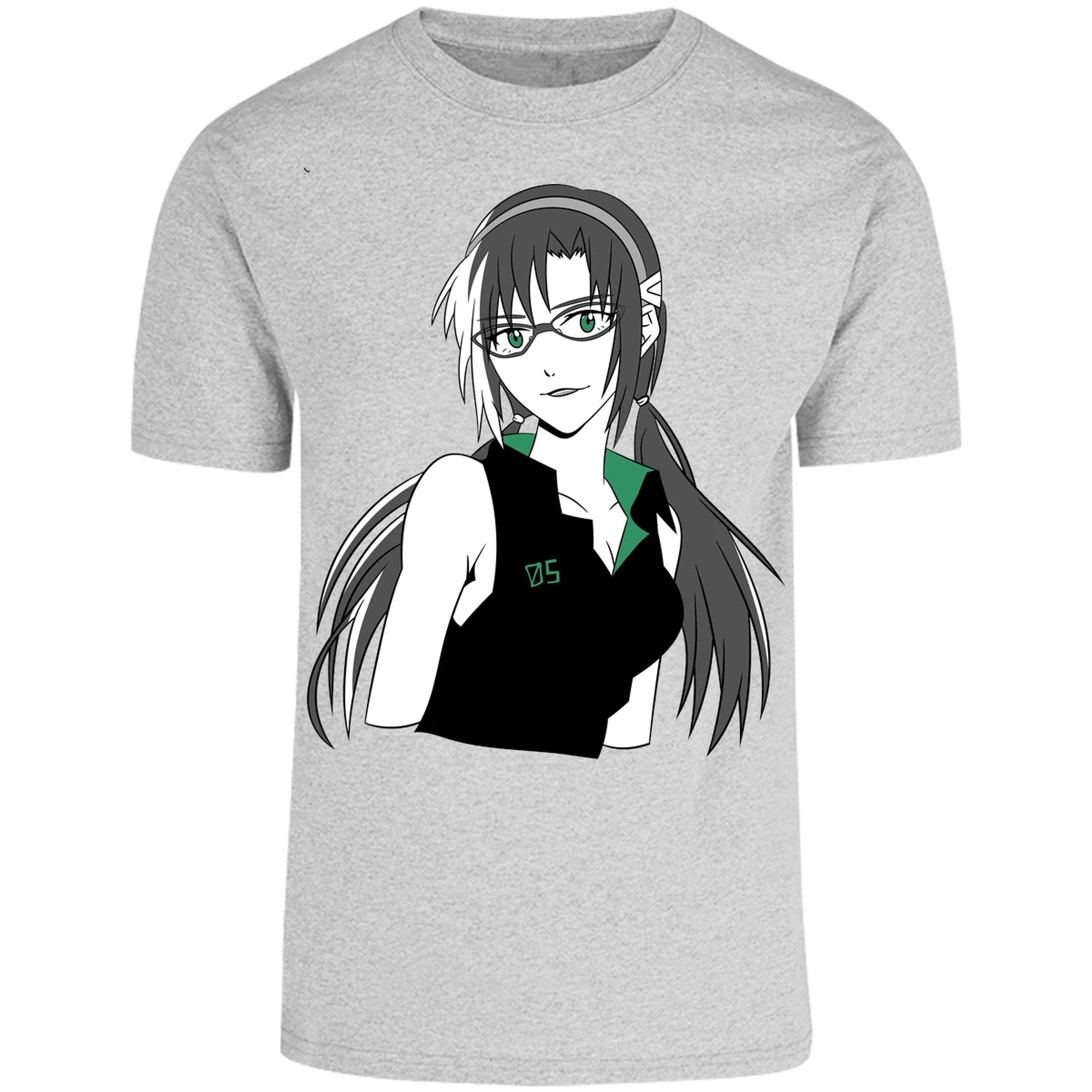 Playera Evangelion Mary Makinami Simple para Adulto 25