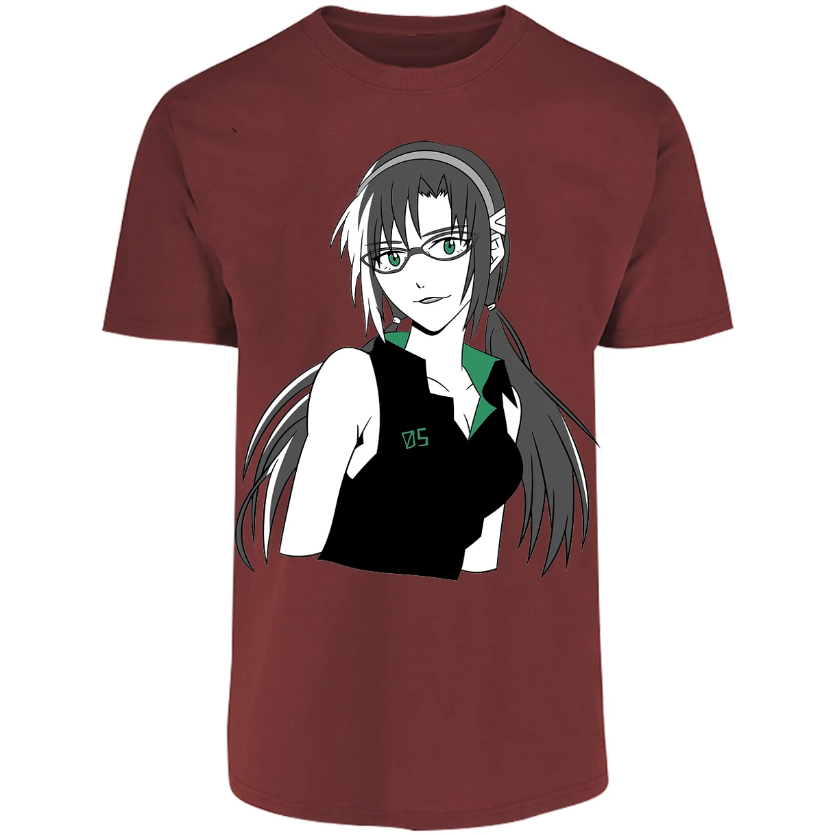 Playera Evangelion Mary Makinami Simple para Adulto 26