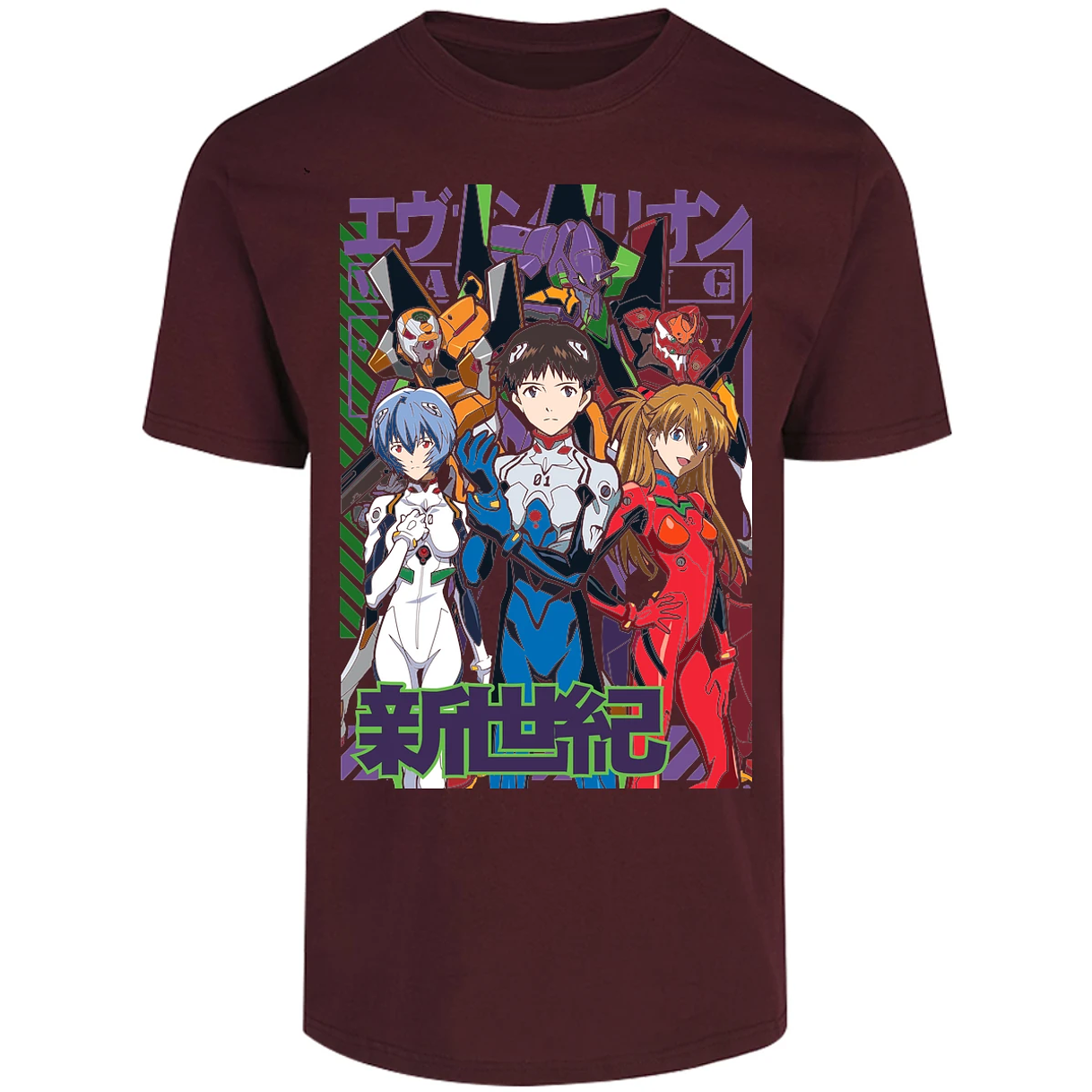Playera Evangelion Evangelion para Adulto 3