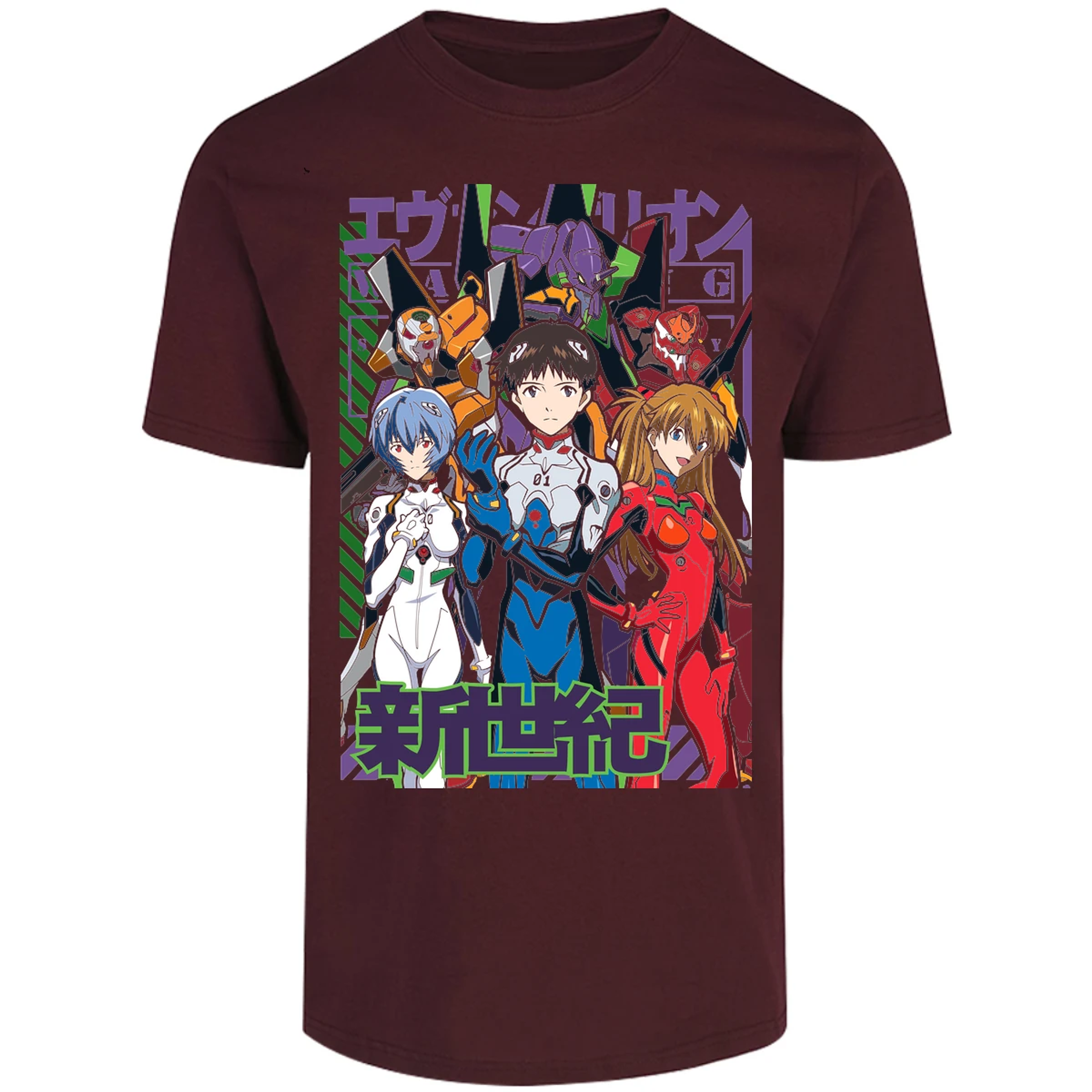Playera Evangelion Evangelion para Adulto 3