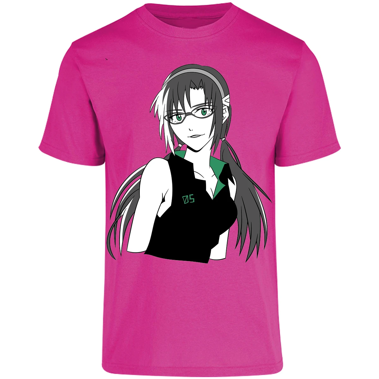 Playera Evangelion Mary Makinami Simple para Adulto 27