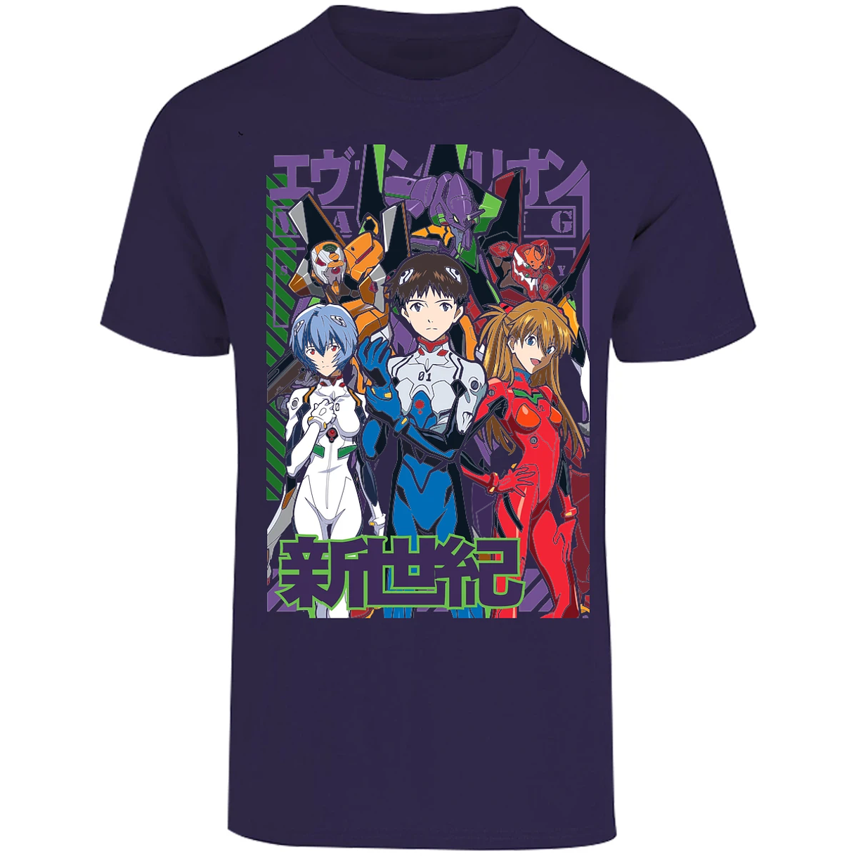 Playera Evangelion Evangelion para Adulto 4