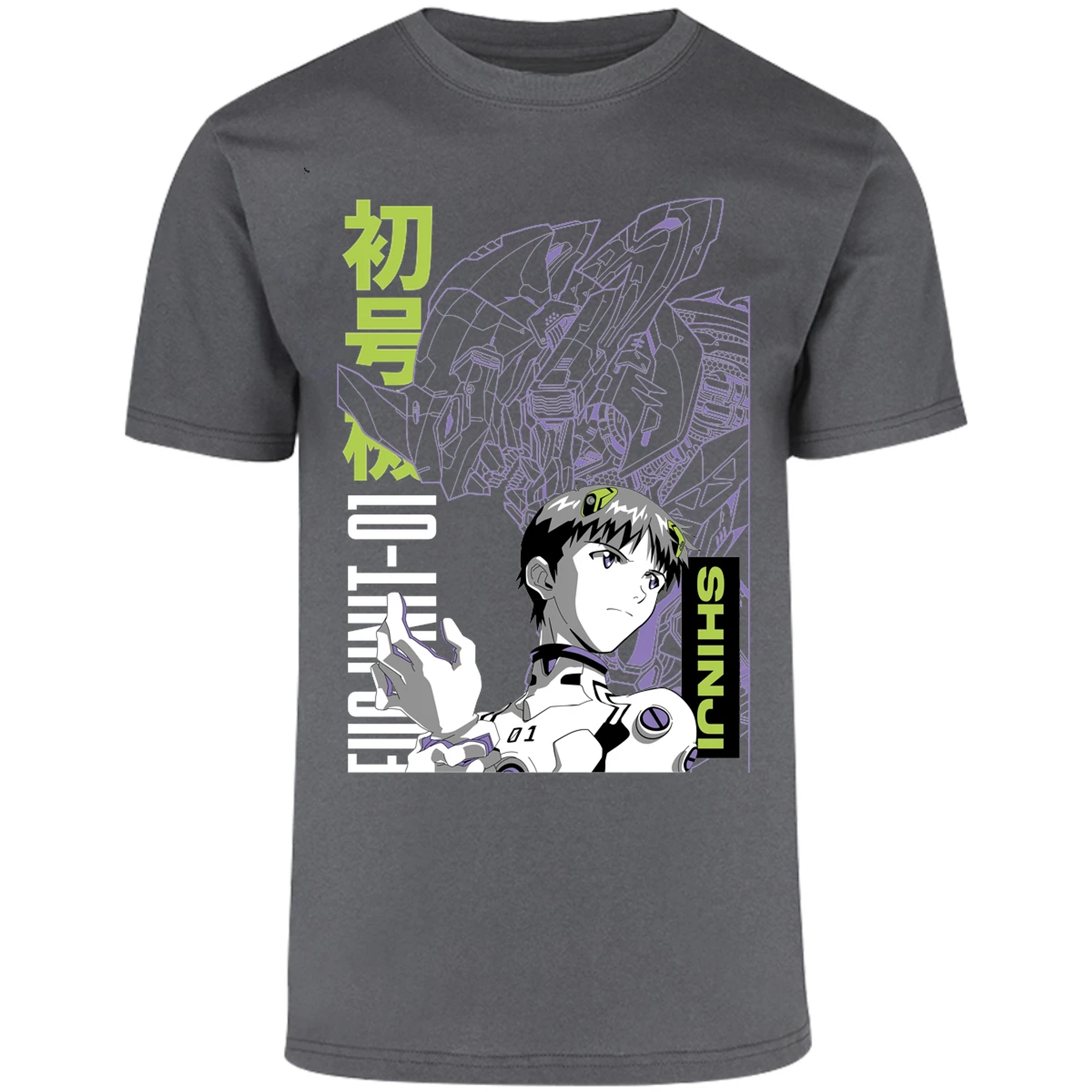 Playera Evangelion Shinji para Adulto 18