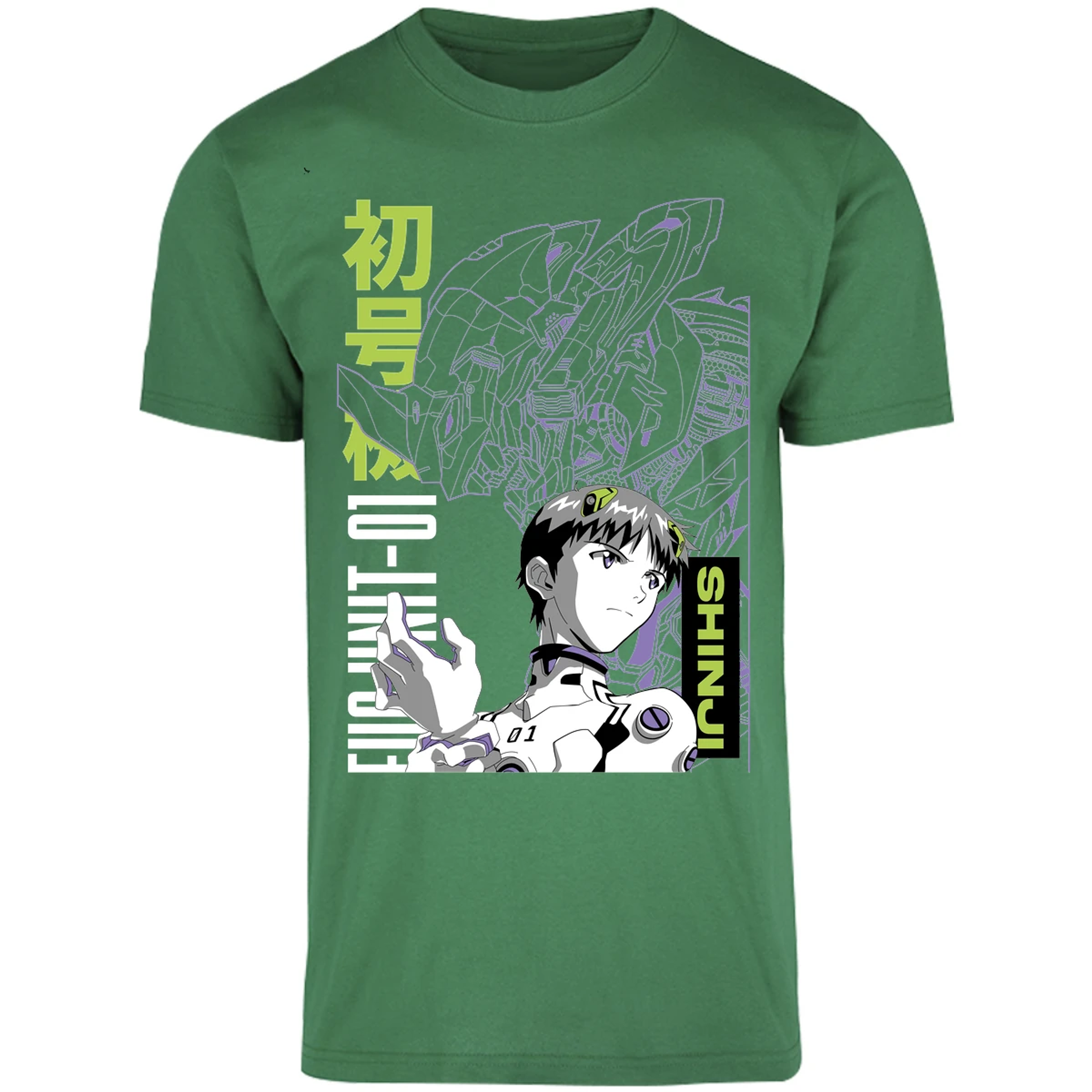 Playera Evangelion Shinji para Adulto 20