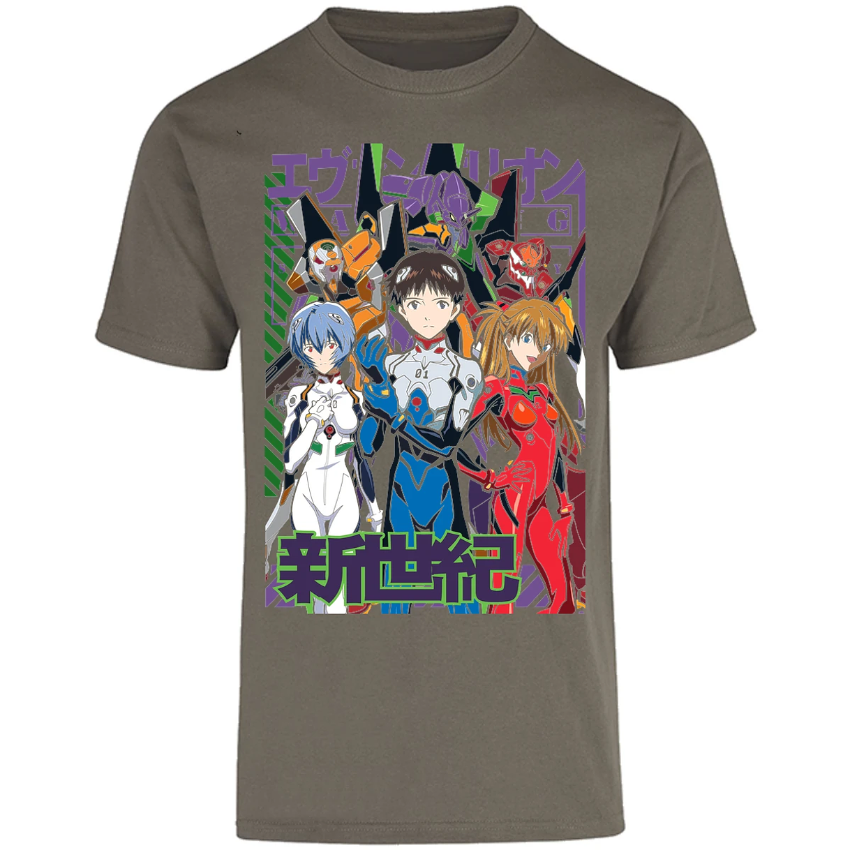 Playera Evangelion Evangelion para Adulto 22