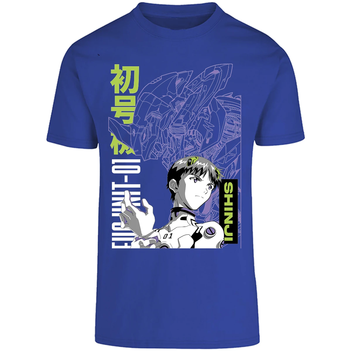 Playera Evangelion Shinji para Adulto 29