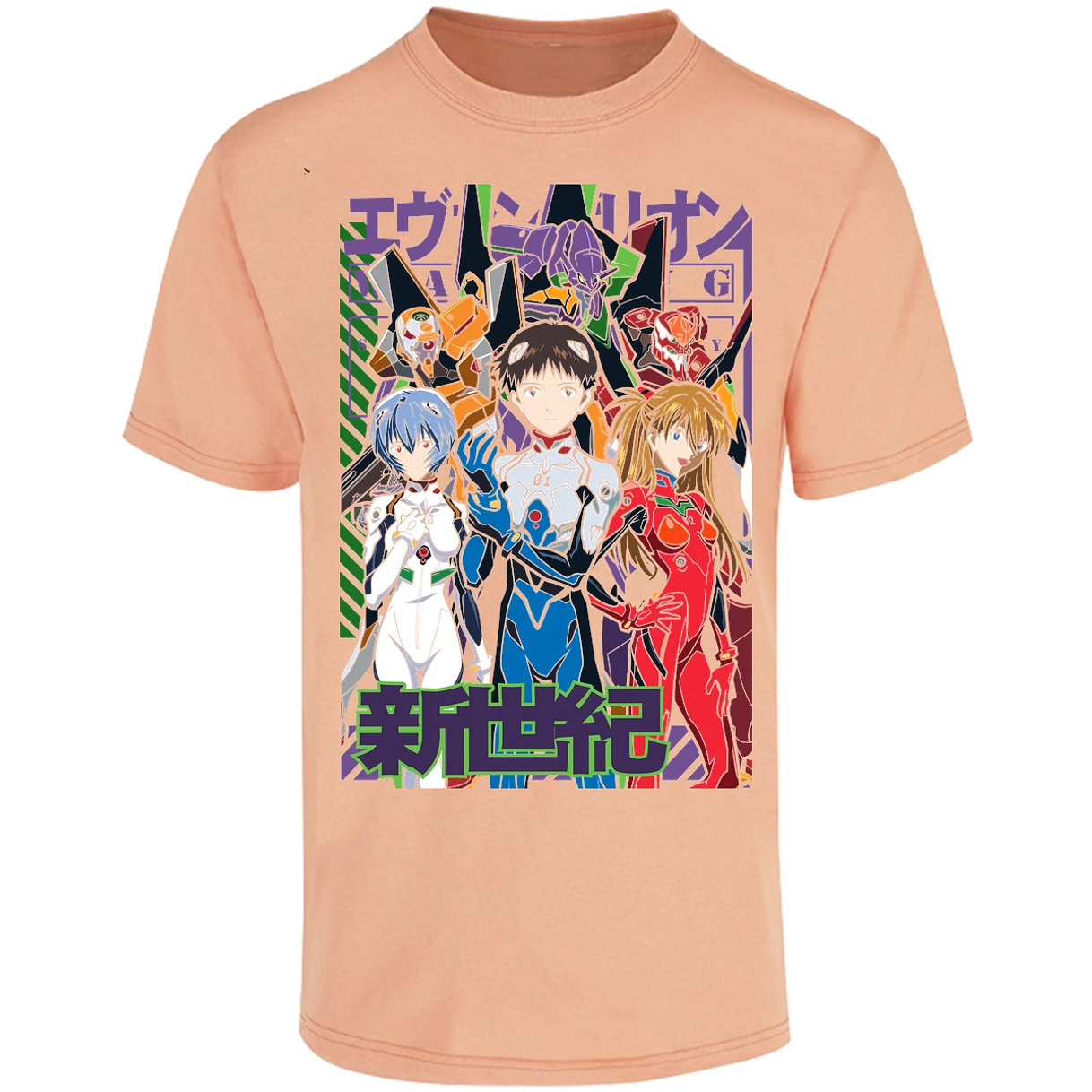 Playera Evangelion Evangelion para Adulto 27